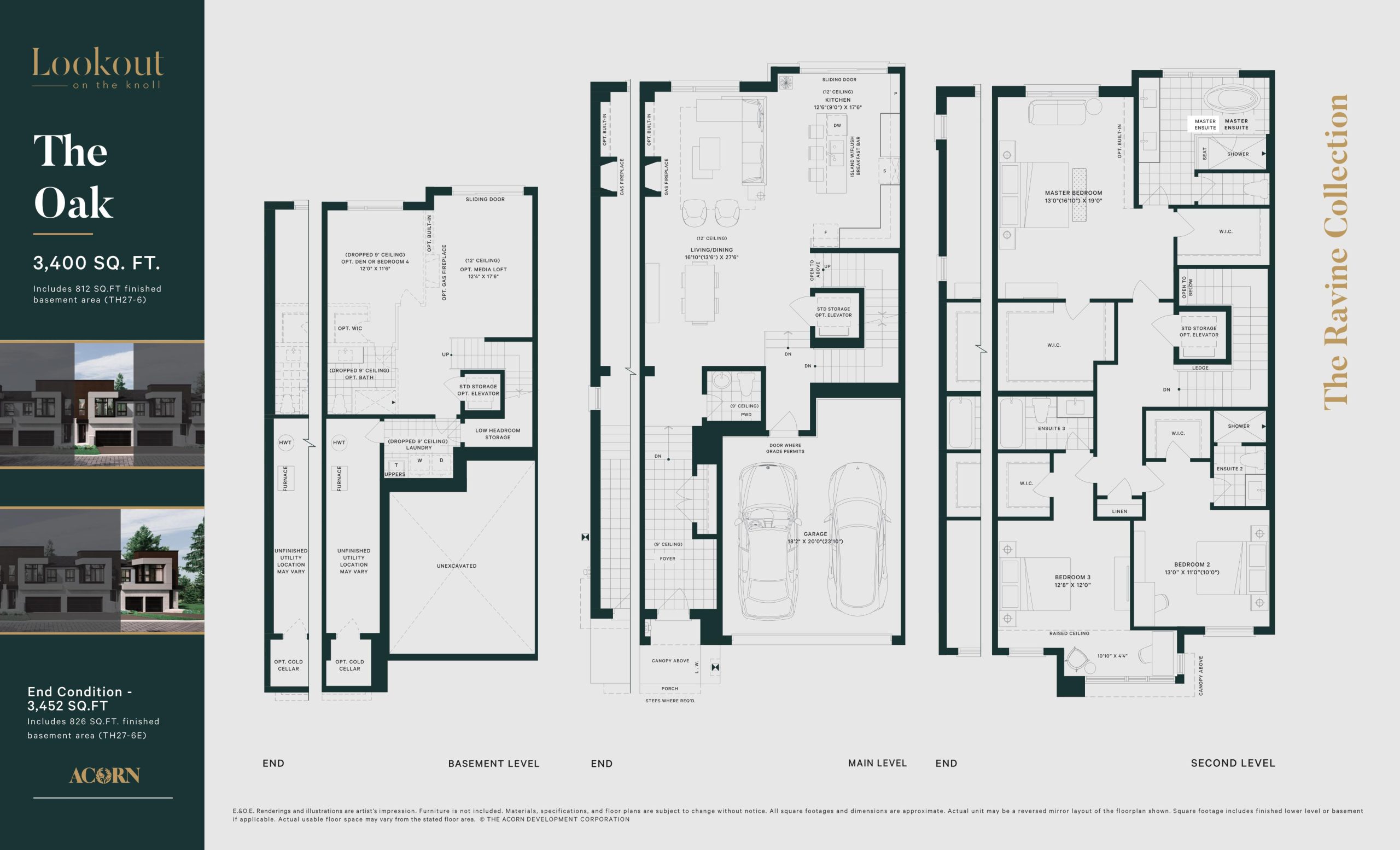 The Oak floor plan