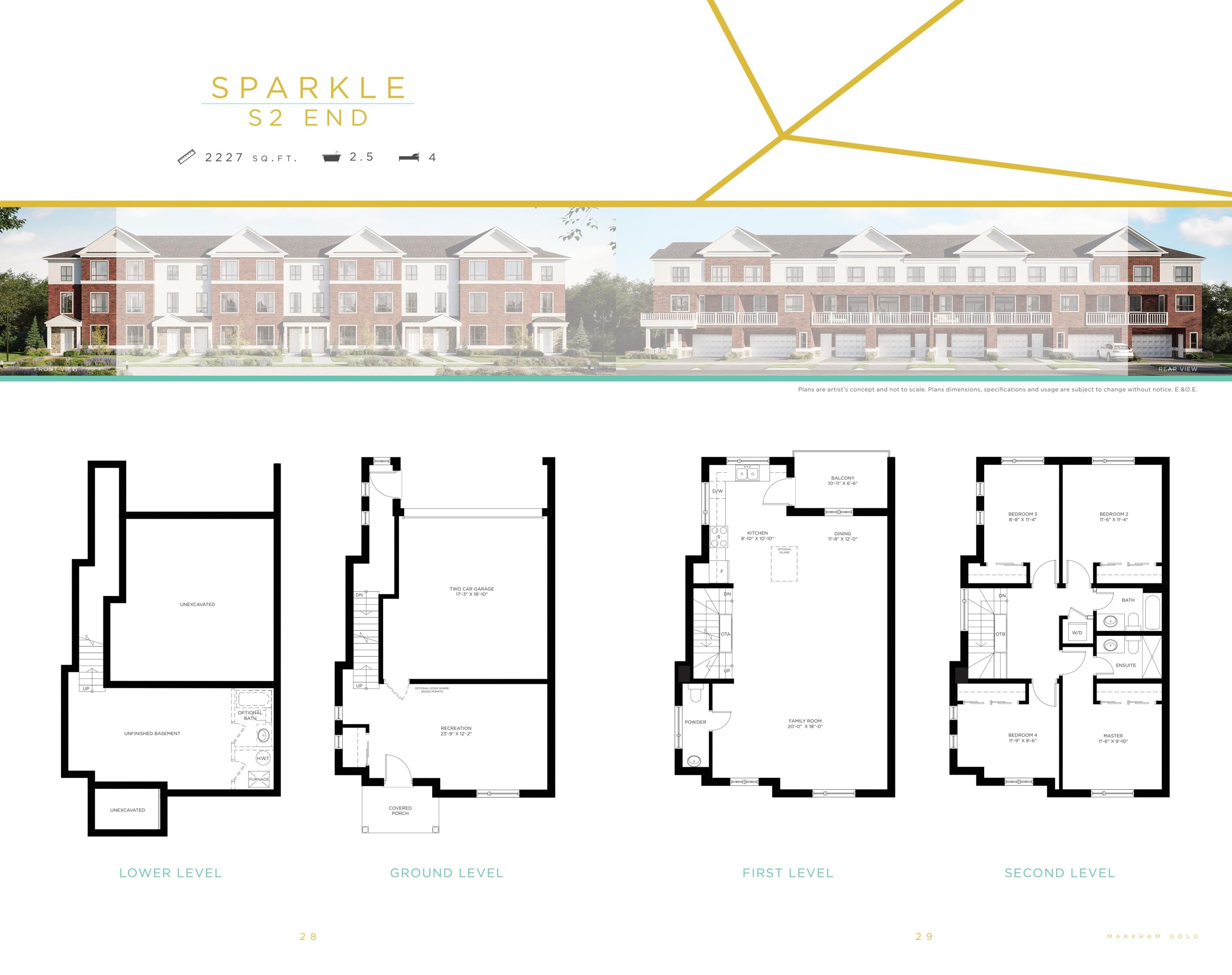 Sparkle - S2 End floor plan