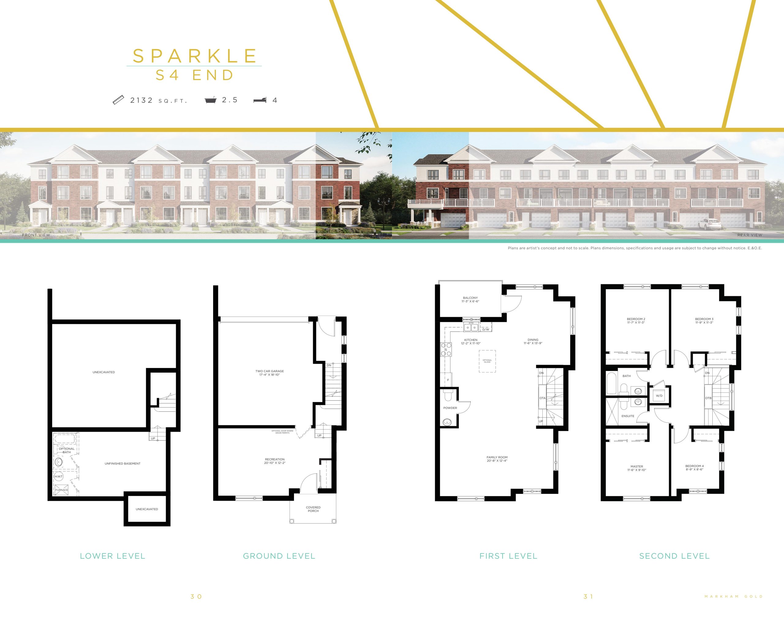 Sparkle - S4 End floor plan