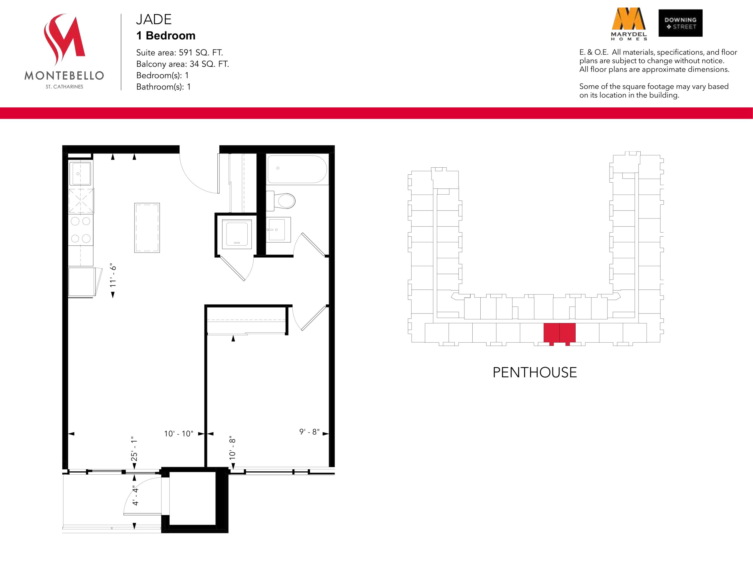 Jade floor plan