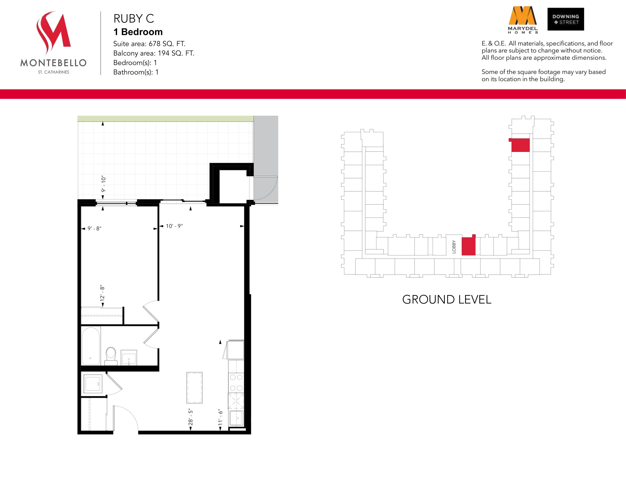 Ruby C floor plan