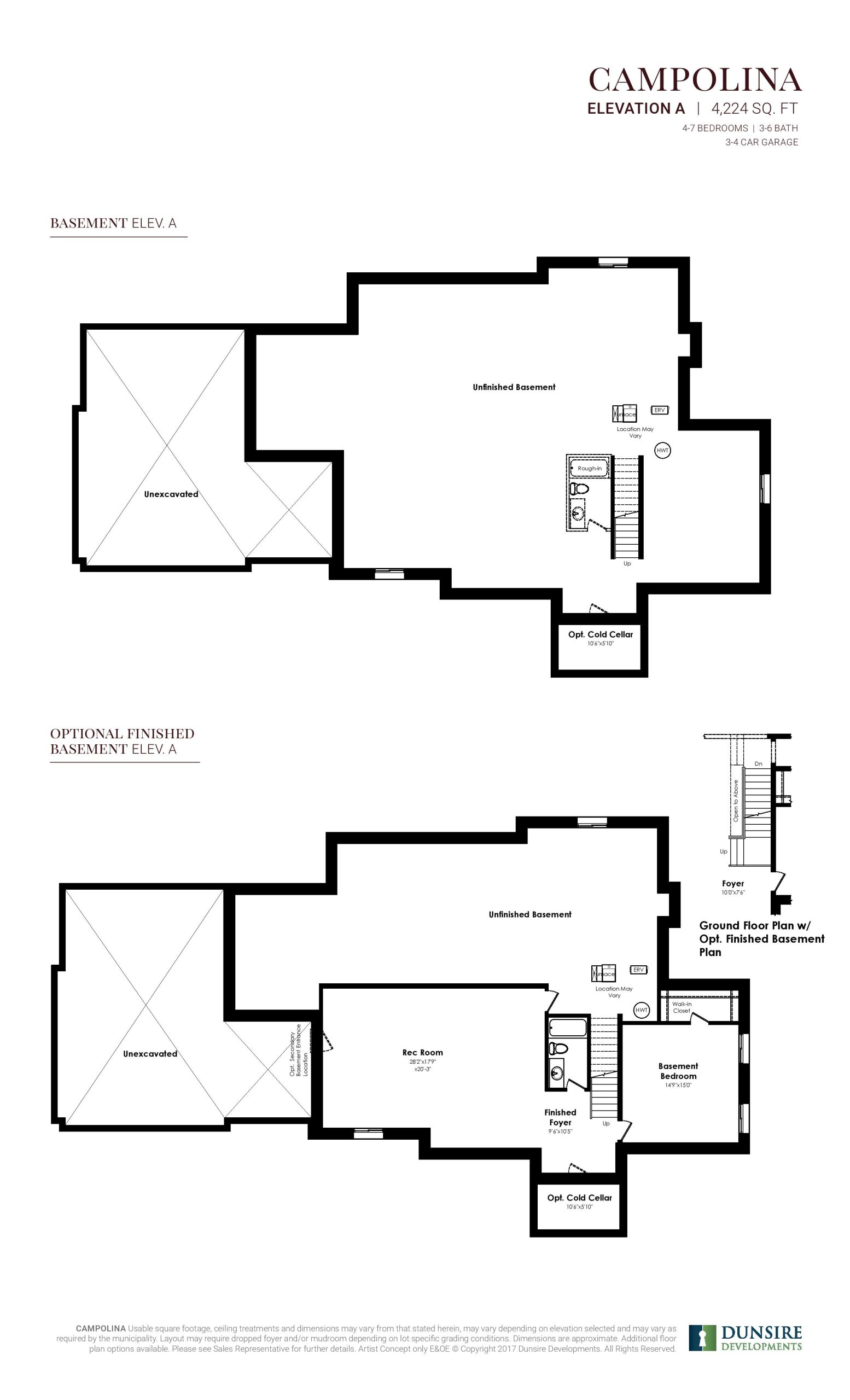 Campolina Elevation A (3/3) floor plan