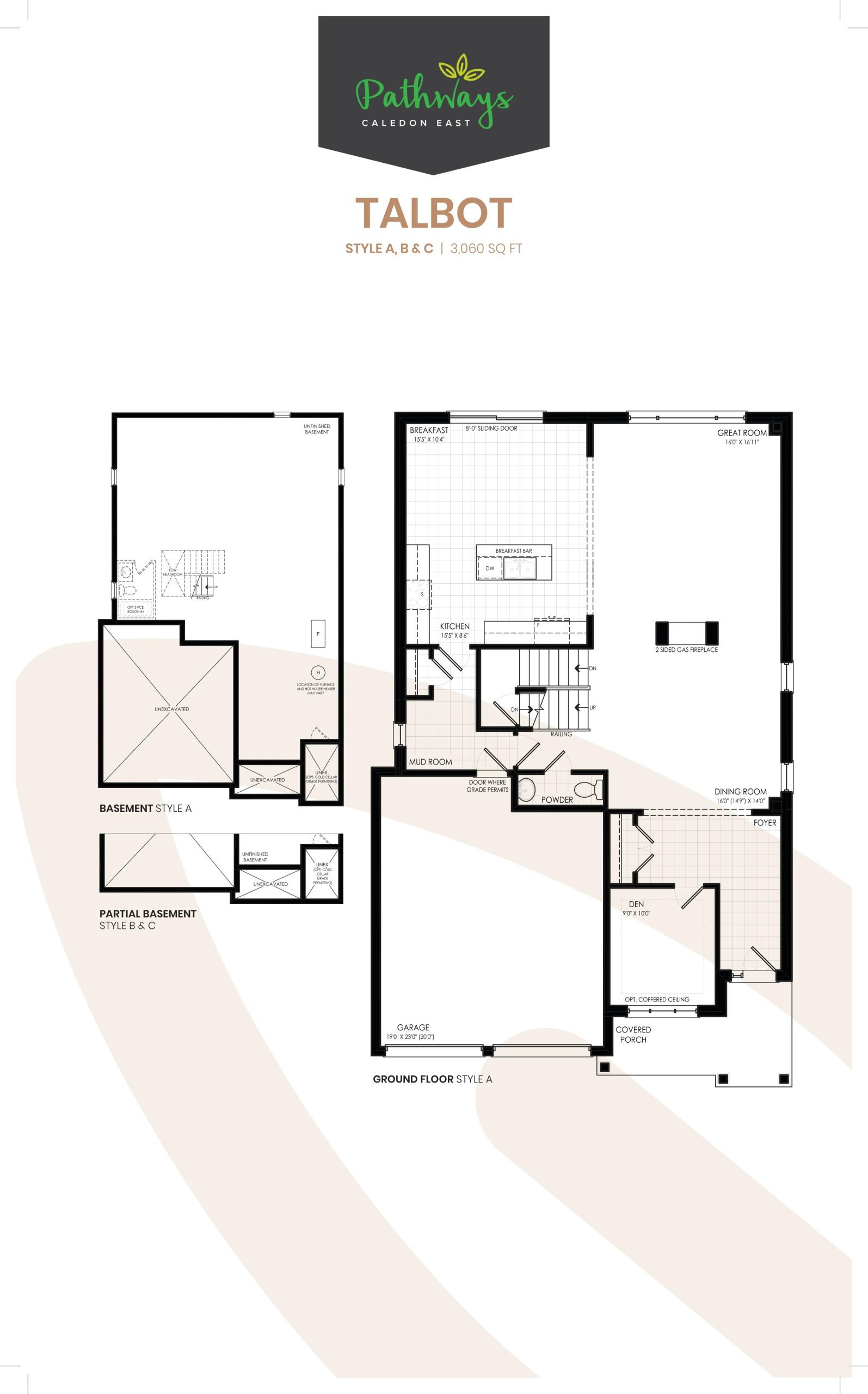 Talbot floor plan