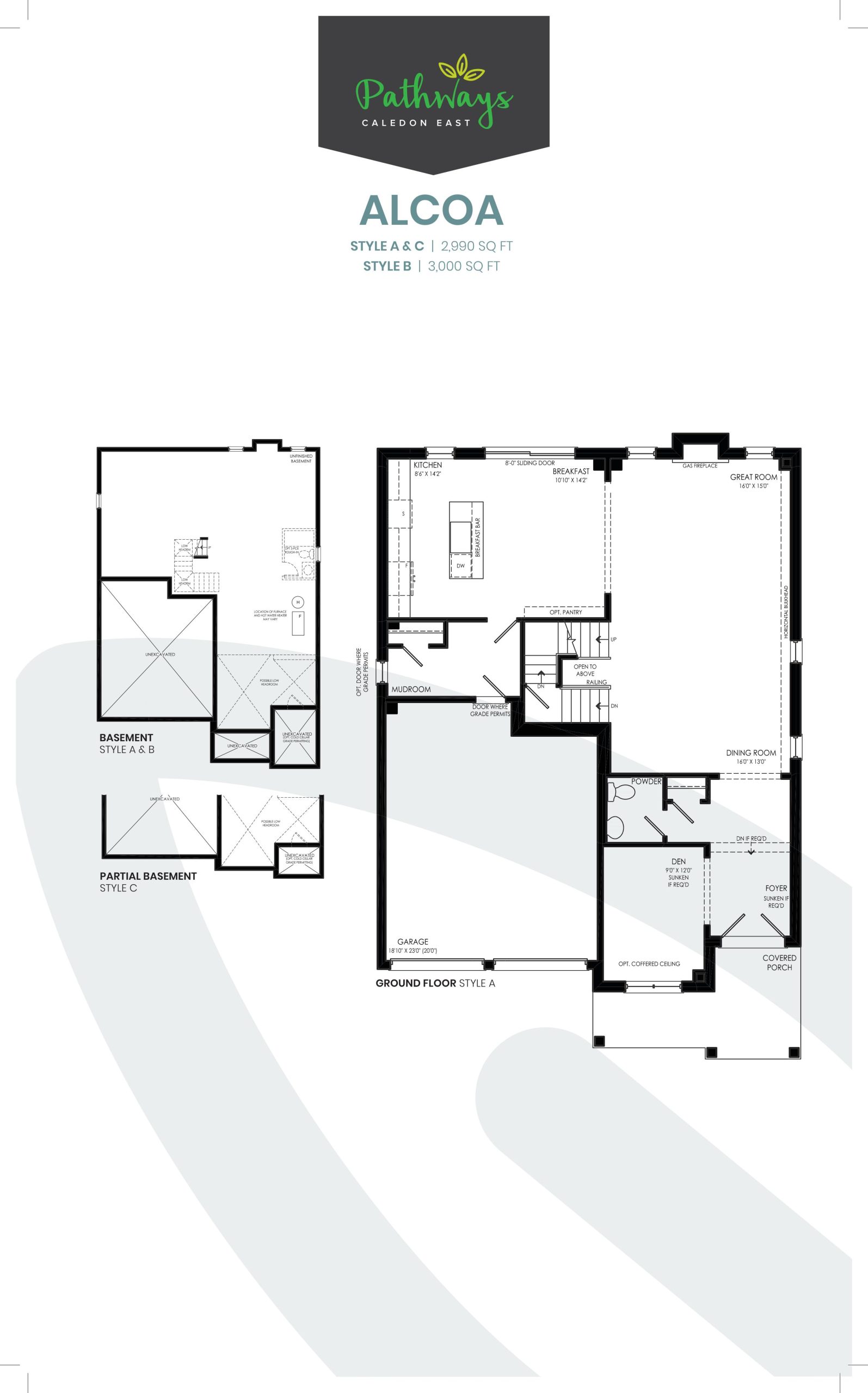 Alcoa floor plan