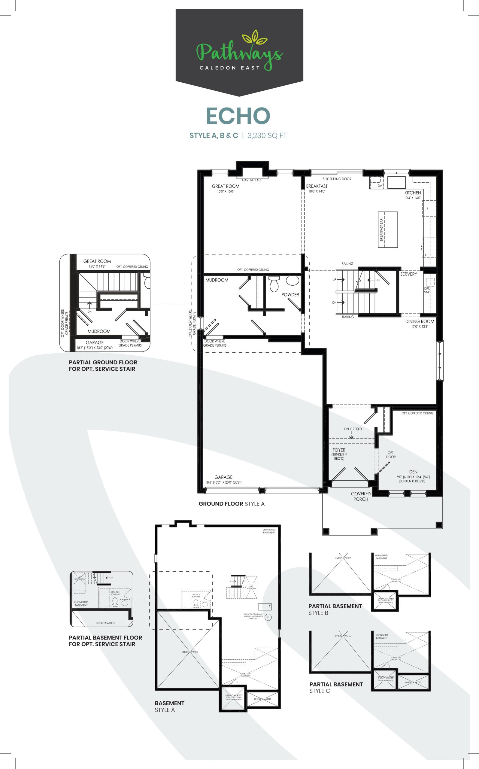 Echo floor plan
