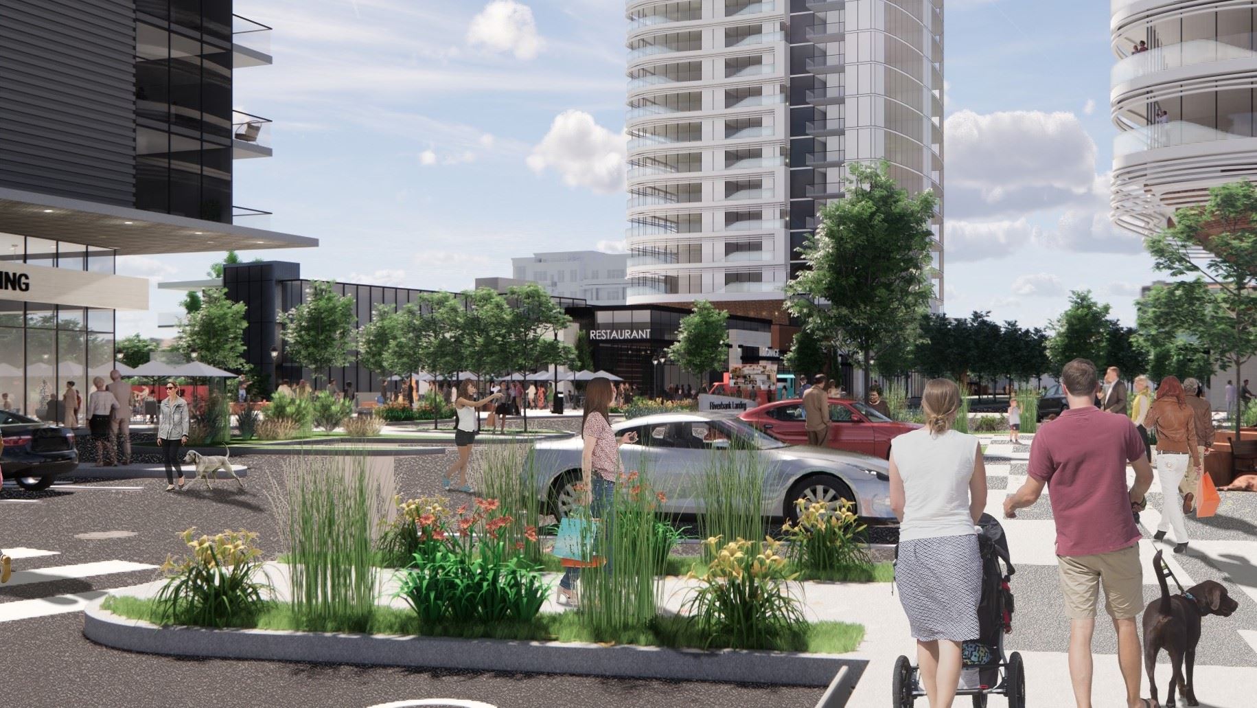 Riverbank Landing in St. Albert — rendering 2