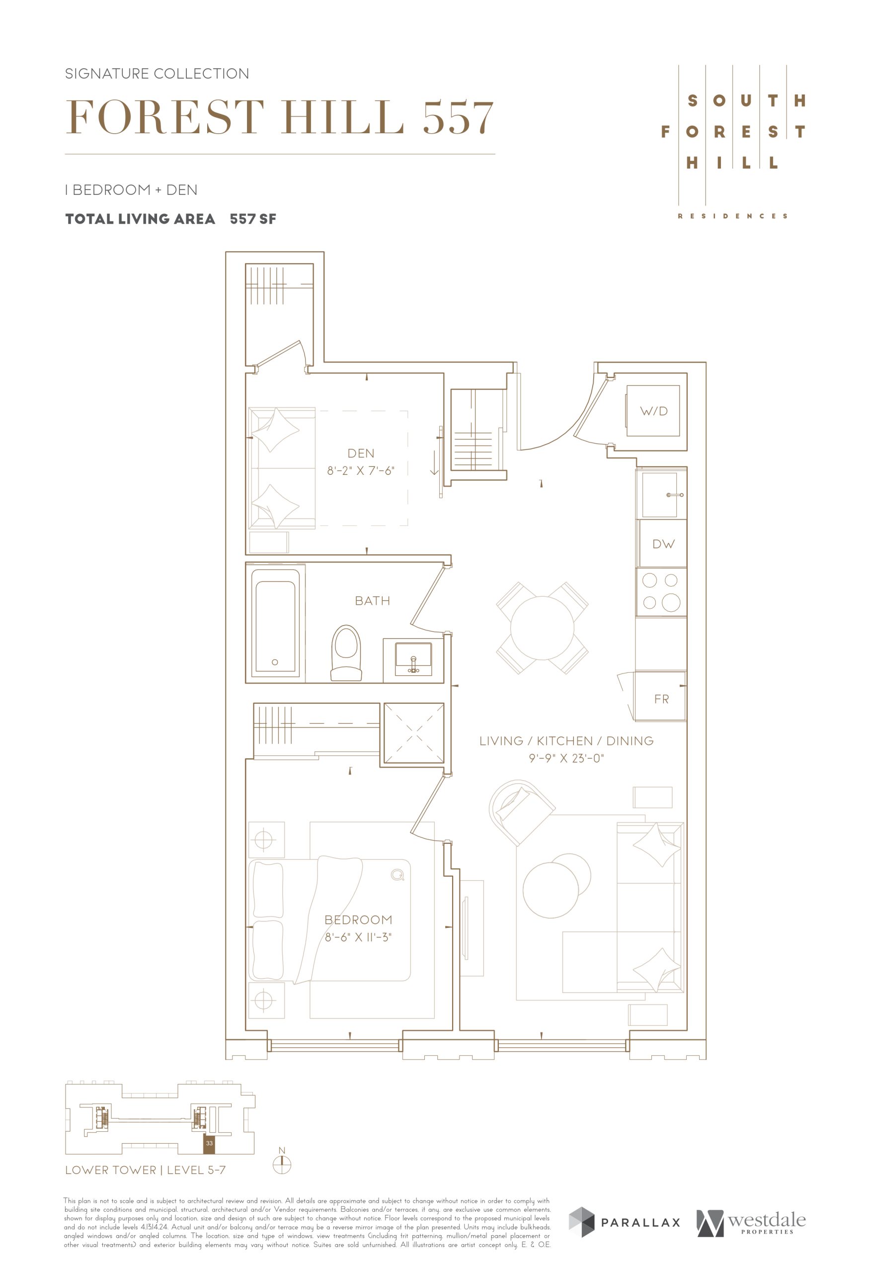 Forest Hill 557 floor plan