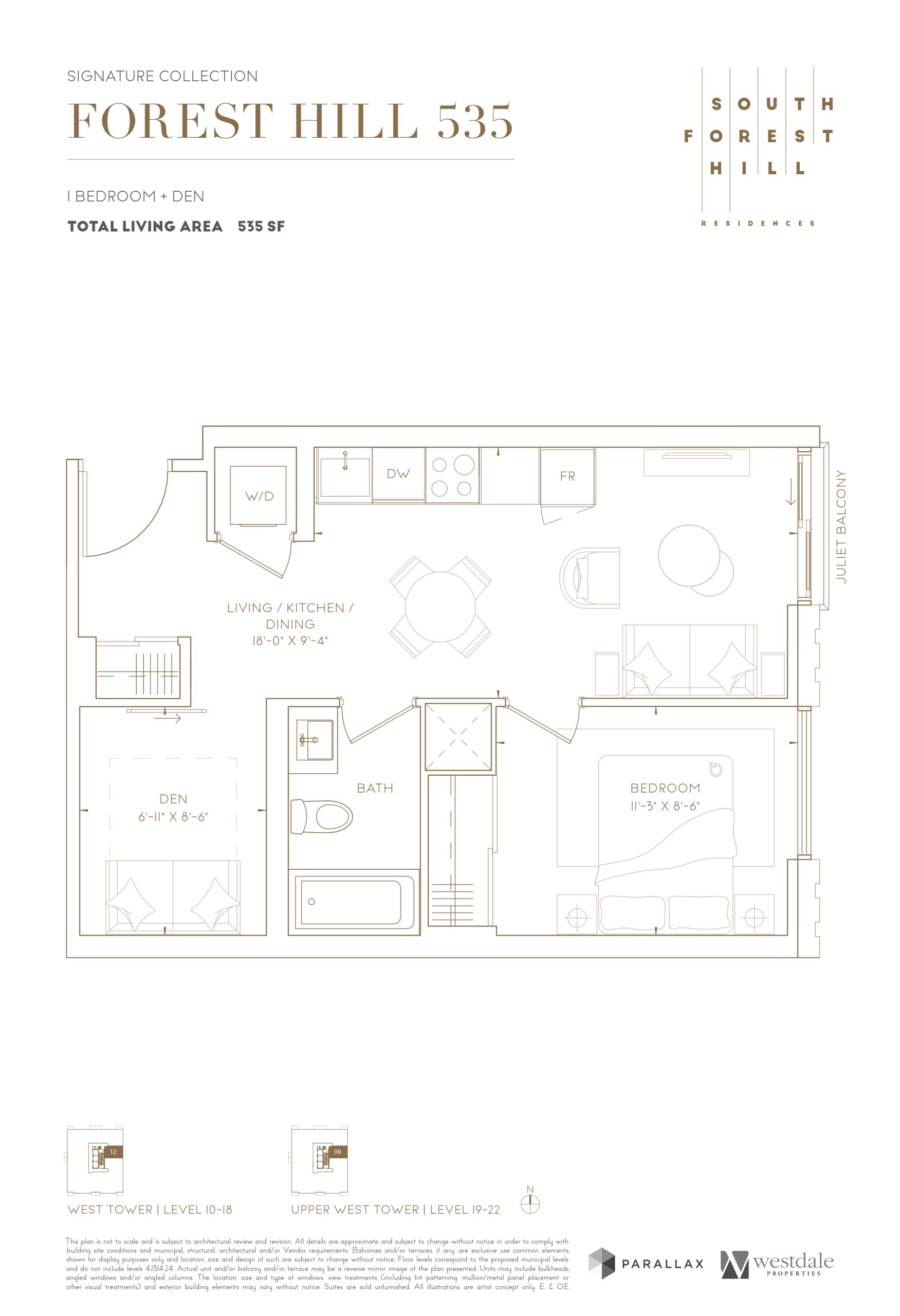Forest Hill 535 floor plan