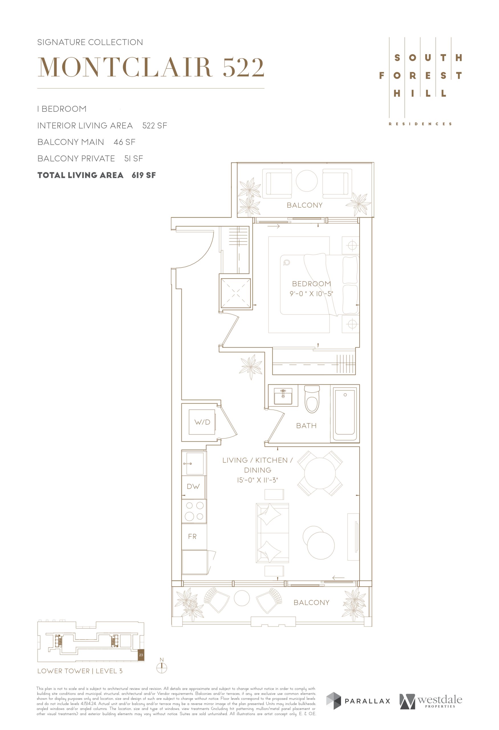 Montclair 522 floor plan