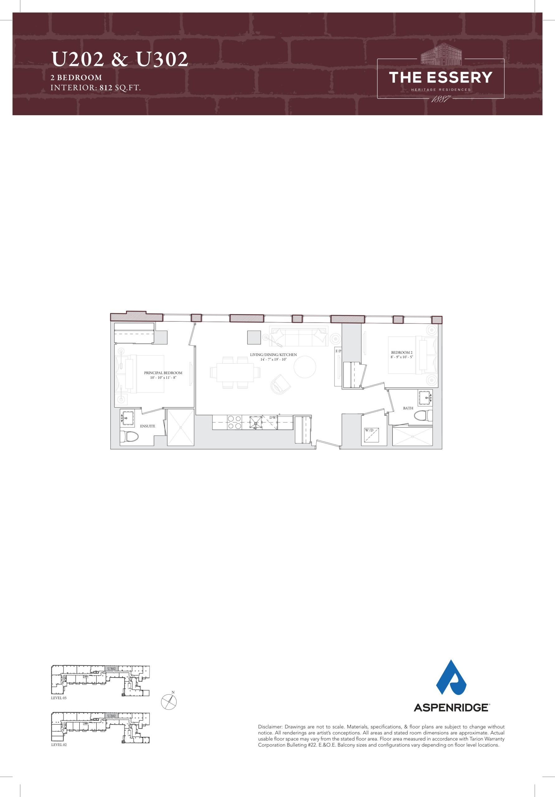 U202 & U302 floor plan