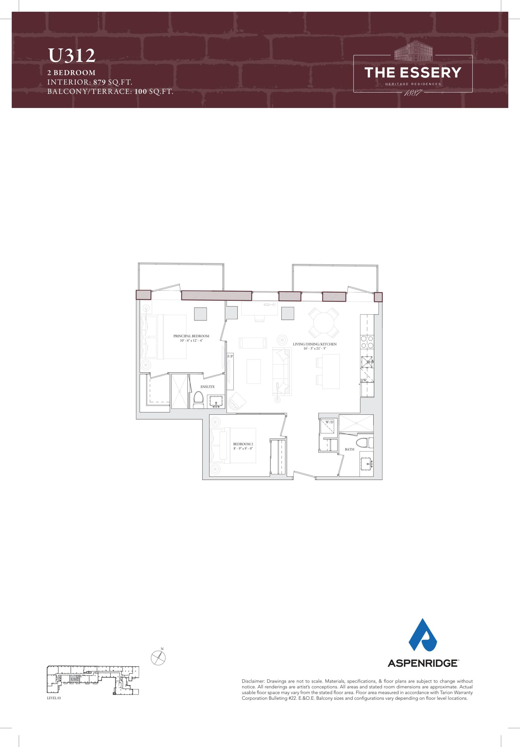 U312 floor plan