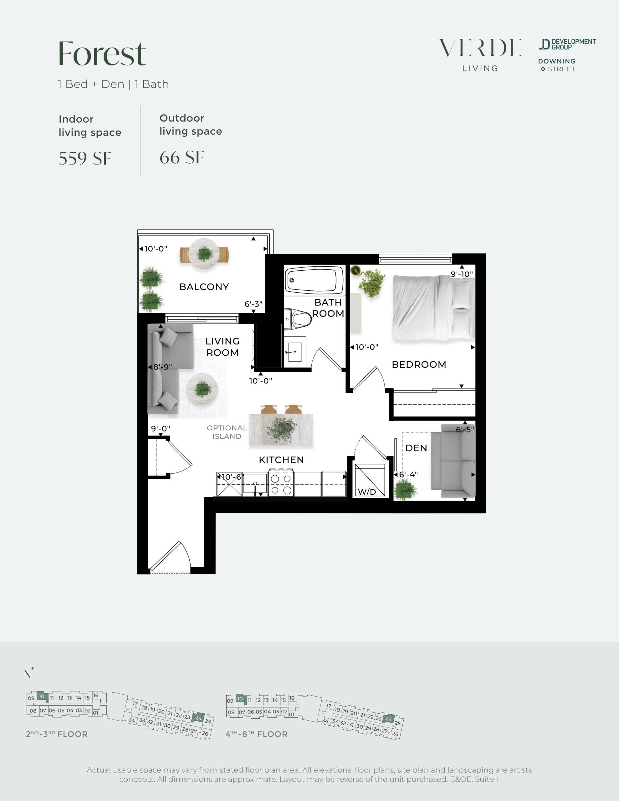 Forest floor plan