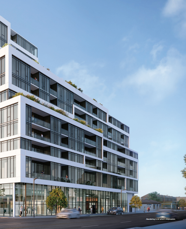859 West in Toronto — rendering 3