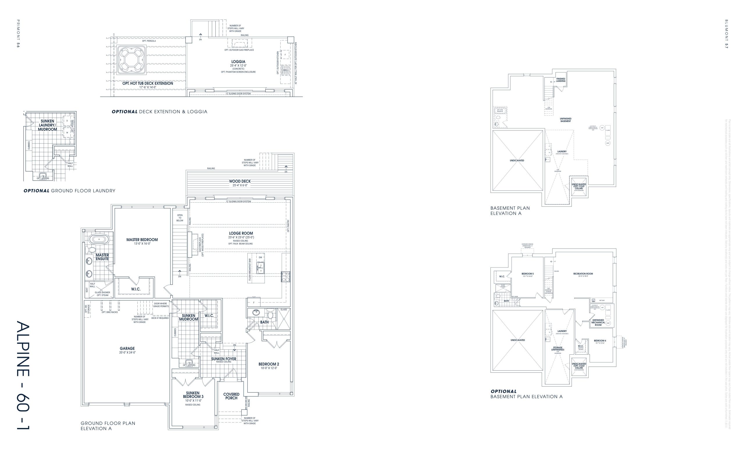 Alpine floor plan