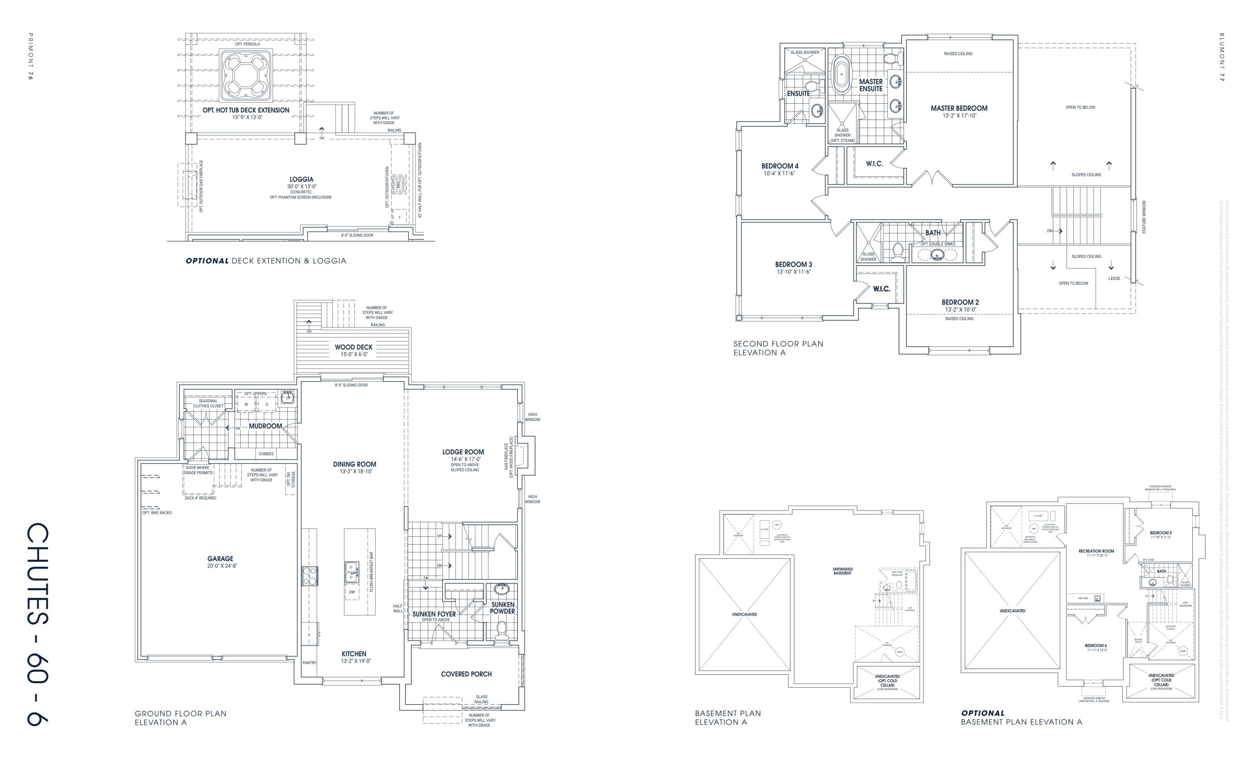 Chutes floor plan