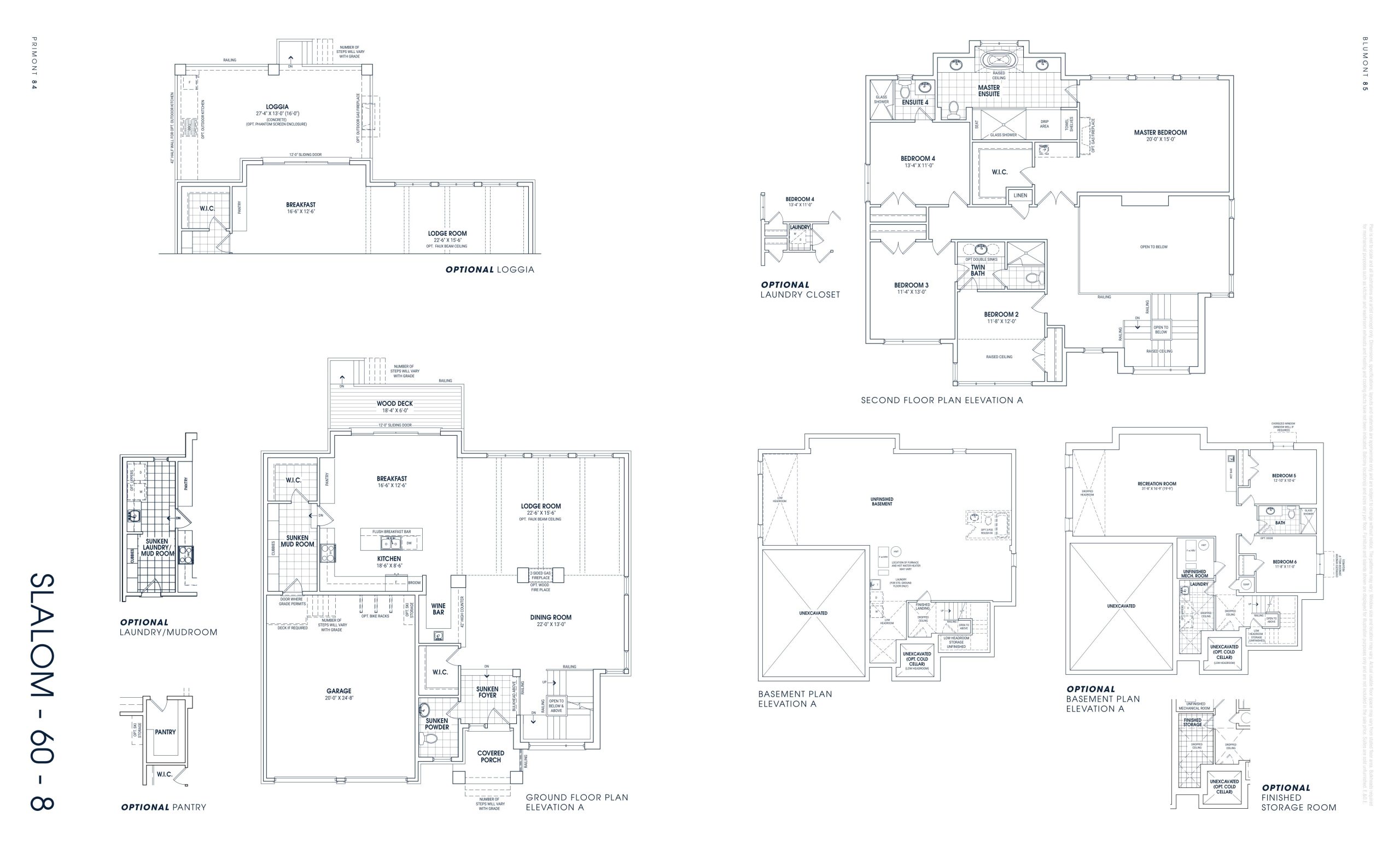 Slalom floor plan