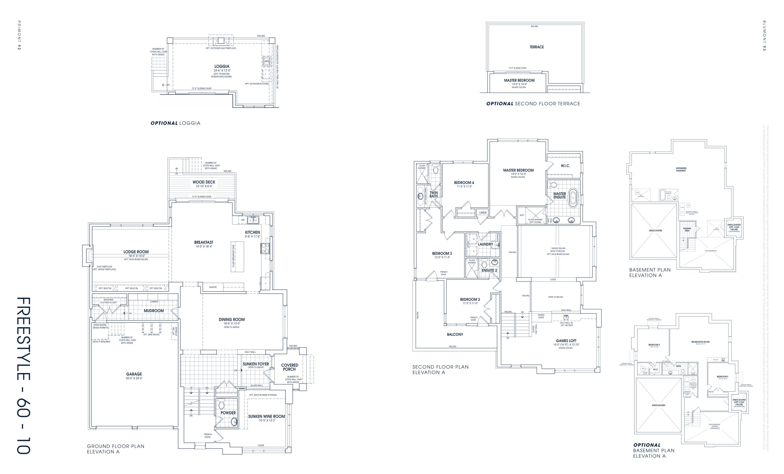 Freestyle floor plan