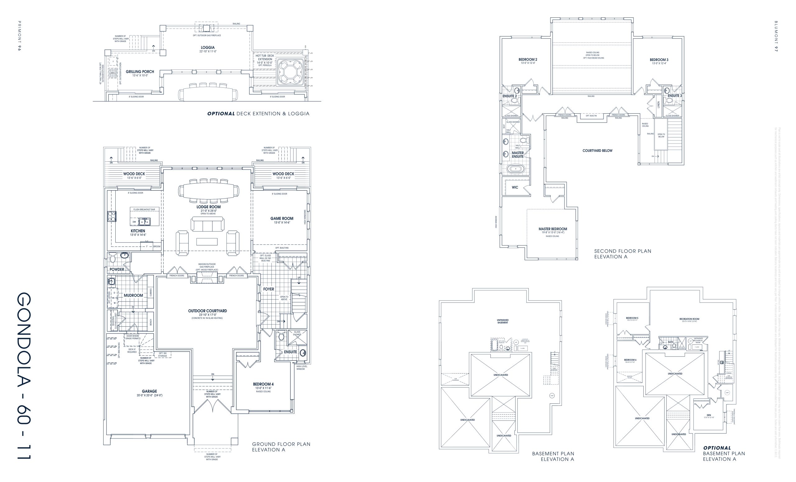 Gondola floor plan