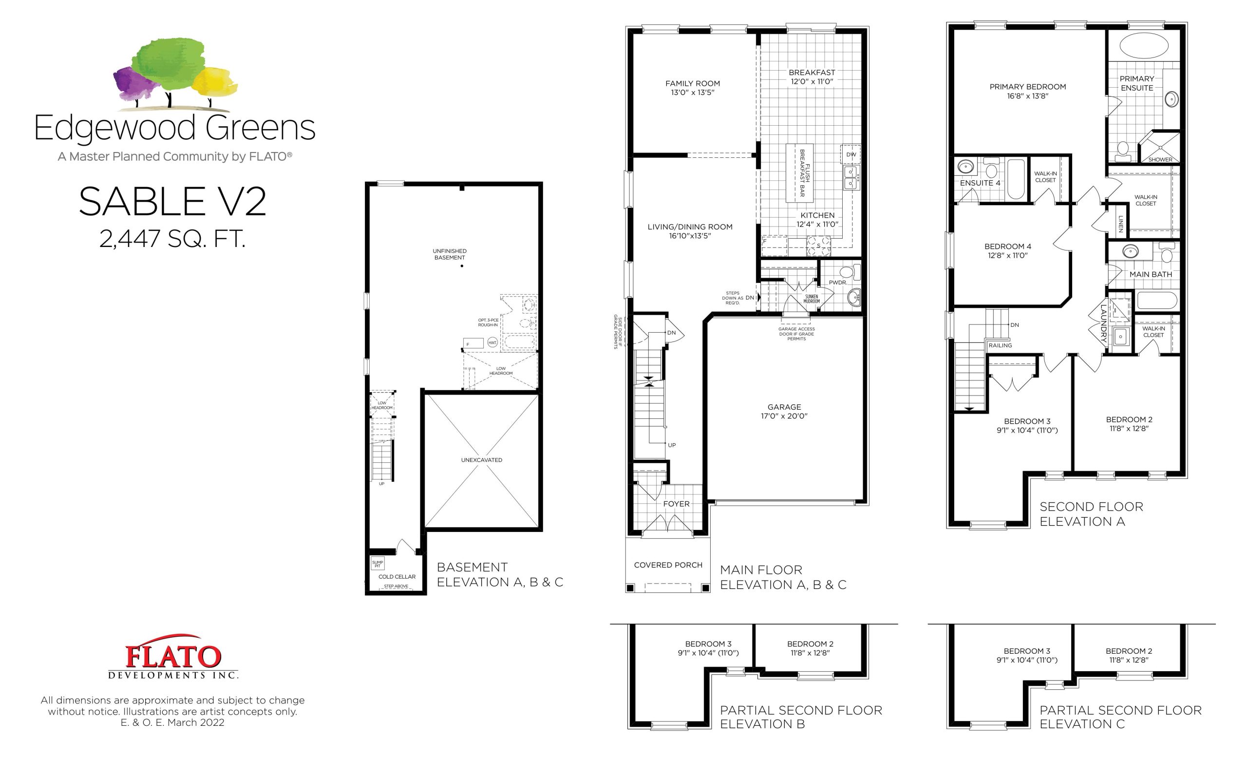 Sable V2 floor plan
