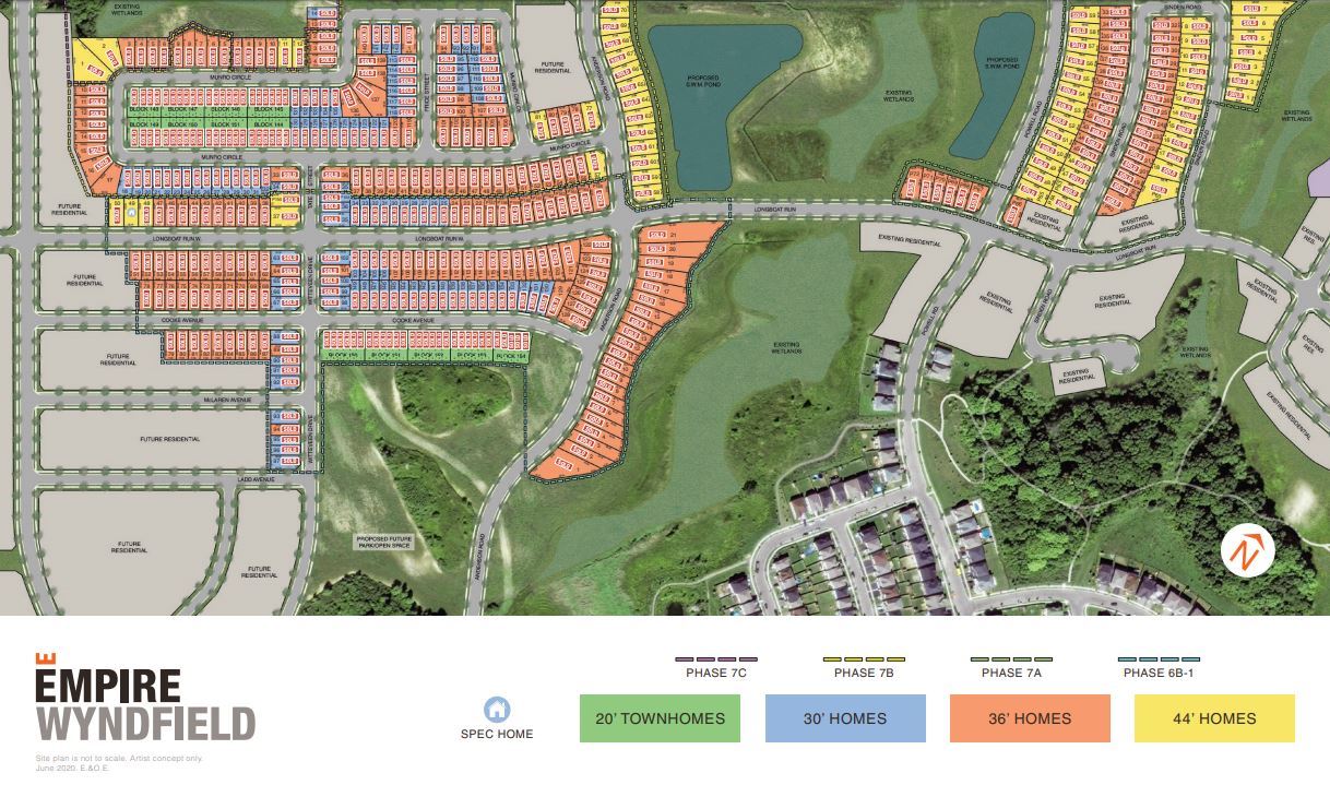 Empire Wyndfield in Brantford — rendering 10