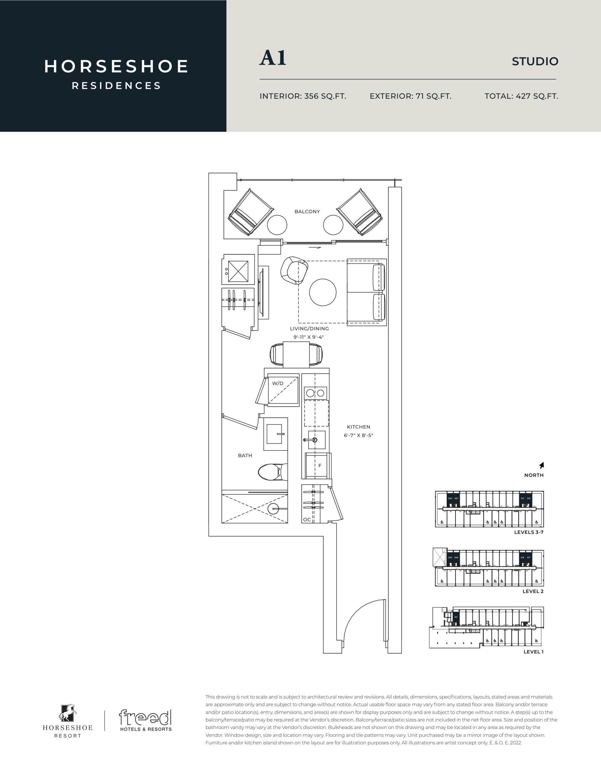 A1 floor plan
