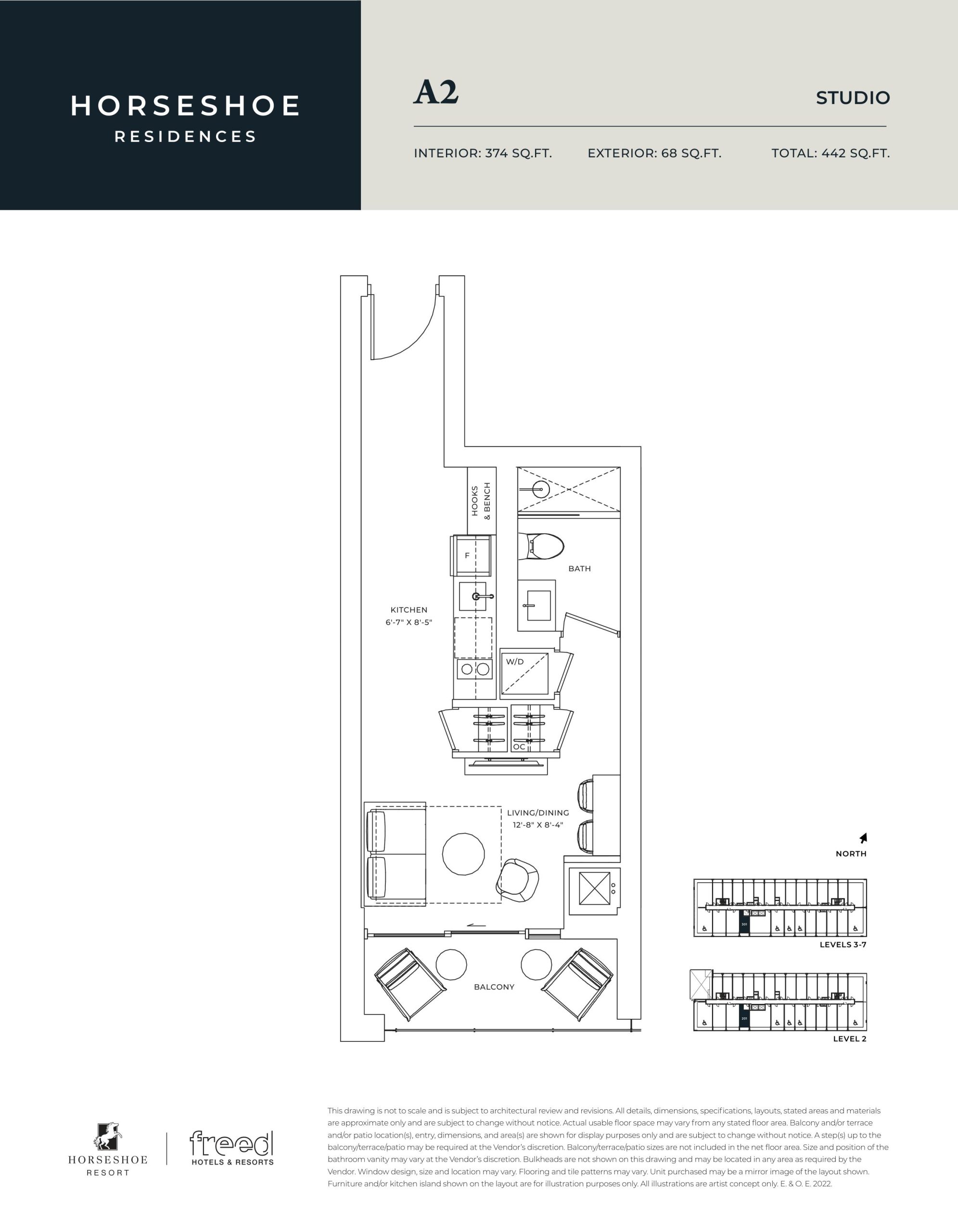 A2 floor plan