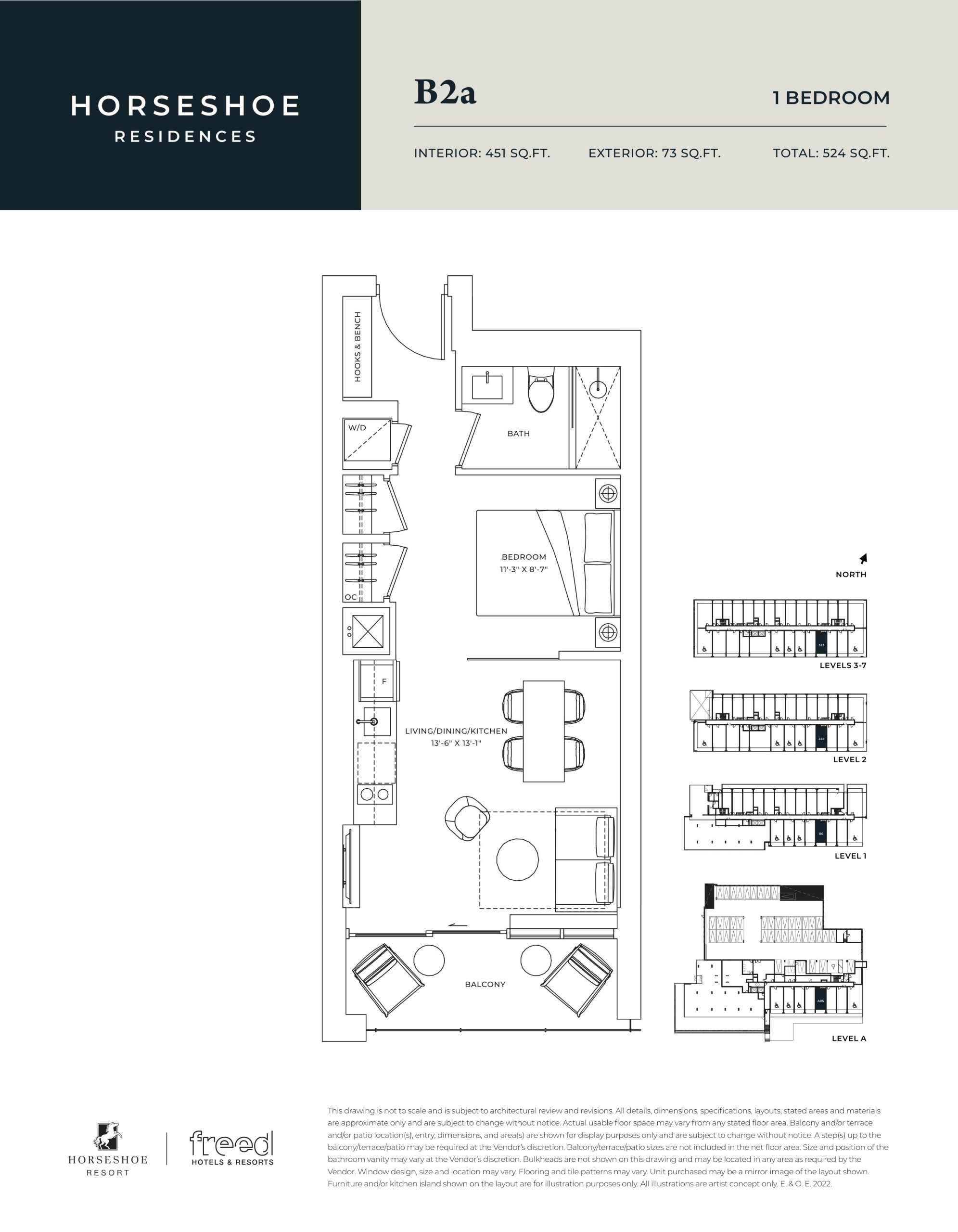 B2a floor plan