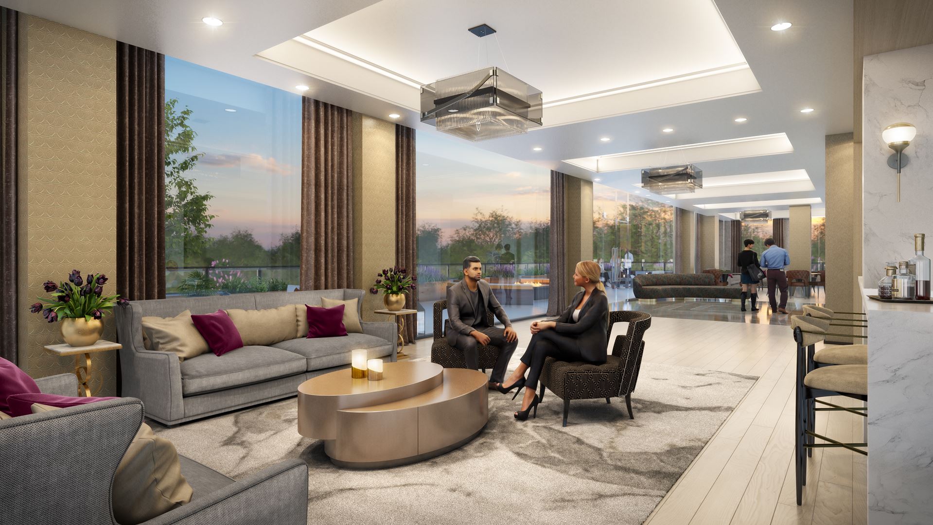 ORO at Edge Towers in Mississauga — rendering 14