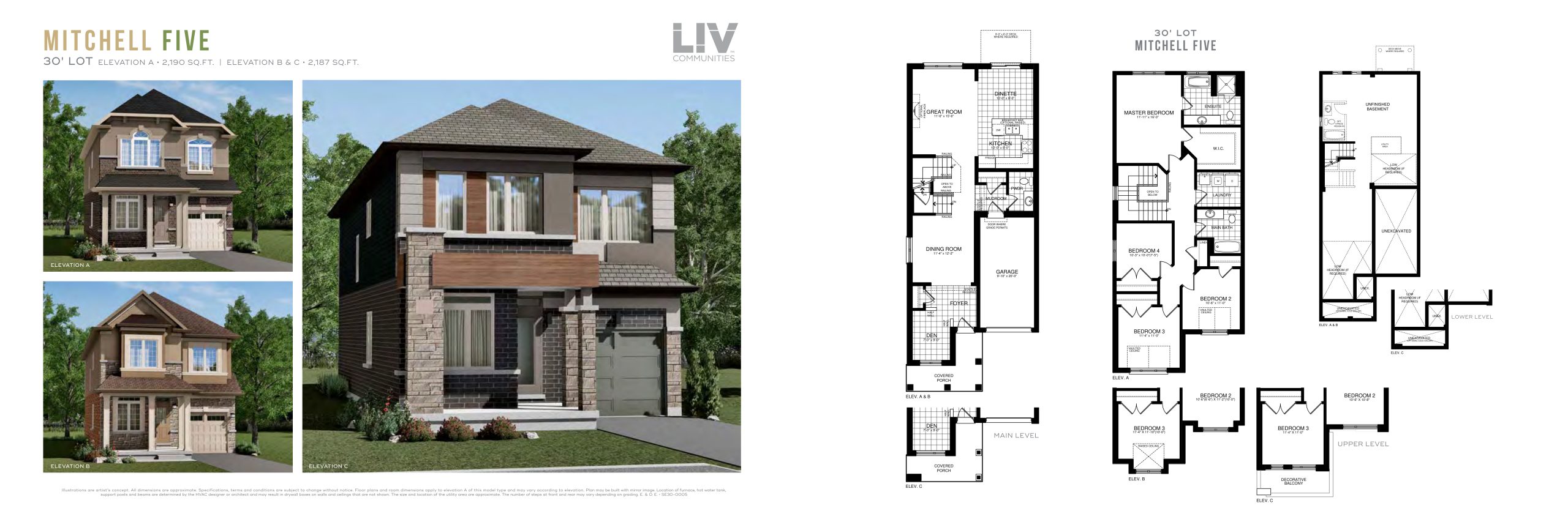Mitchell Five floor plan