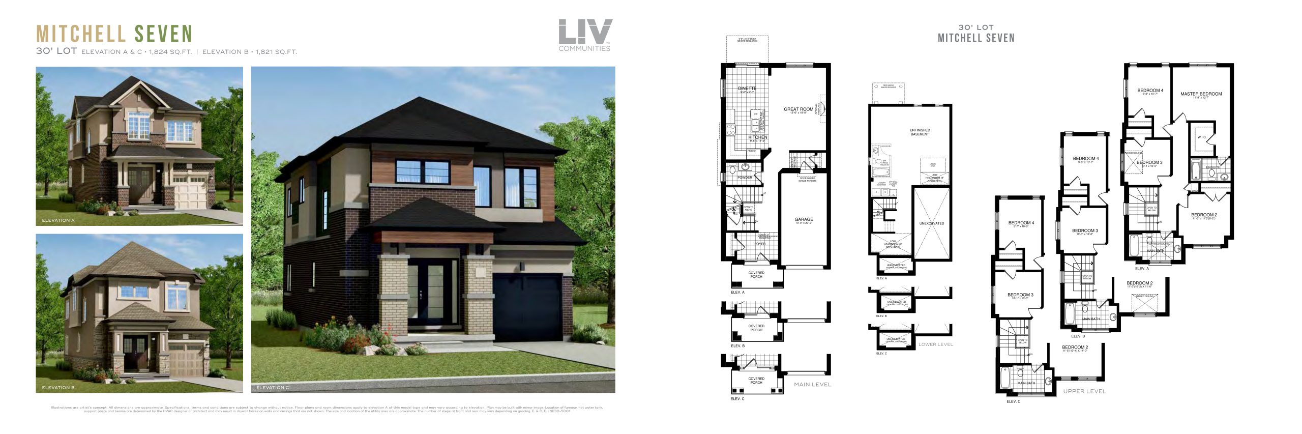 Mitchell Seven floor plan