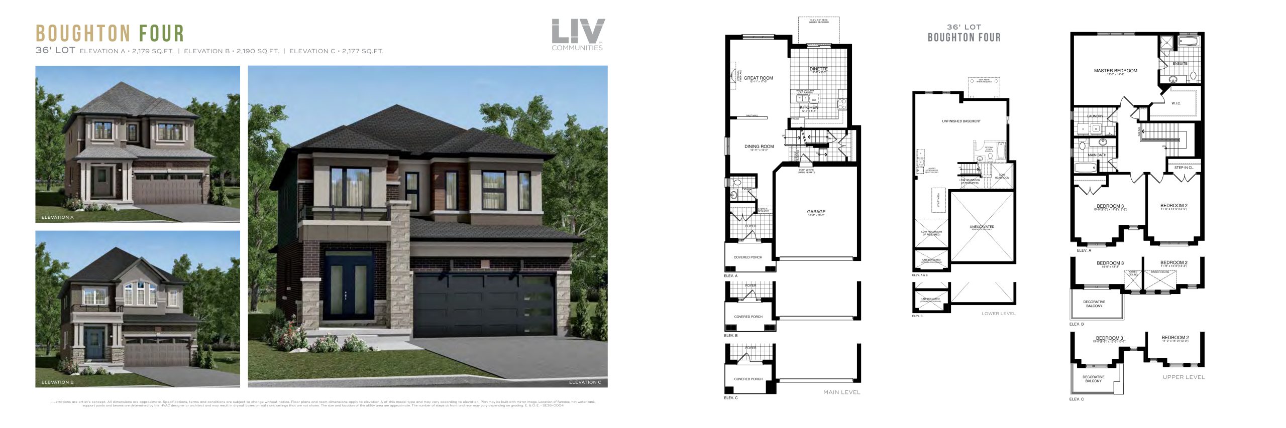 Boughton Four floor plan