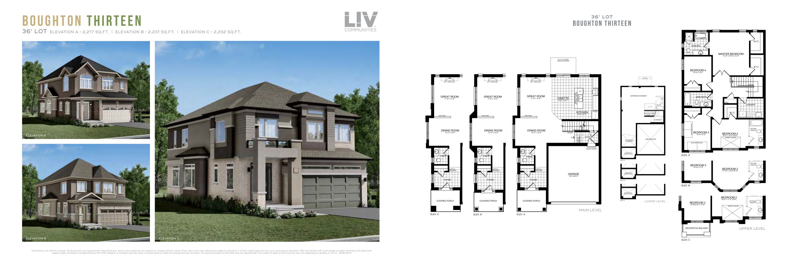 Boughton Thirteen floor plan