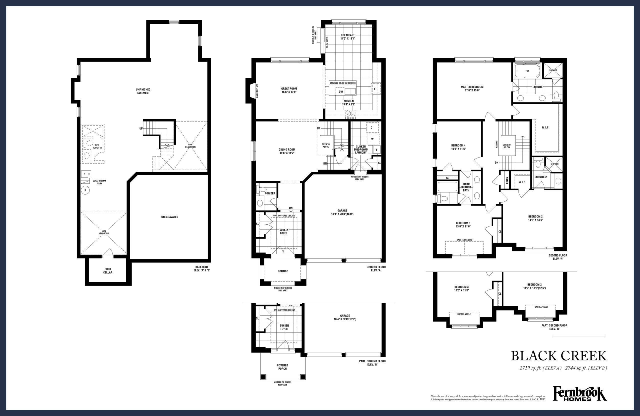 Black Creek floor plan