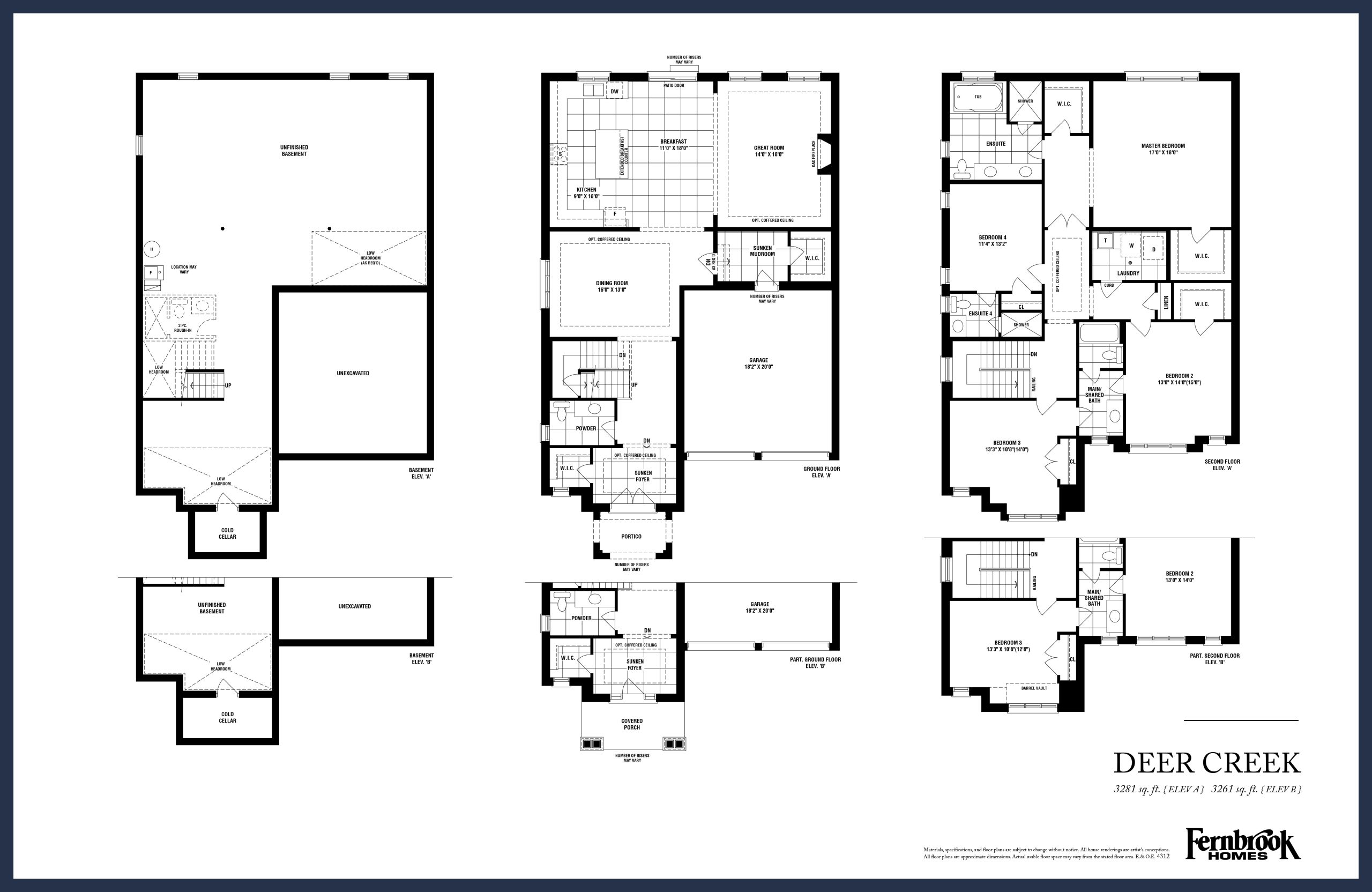 Deer Creek floor plan