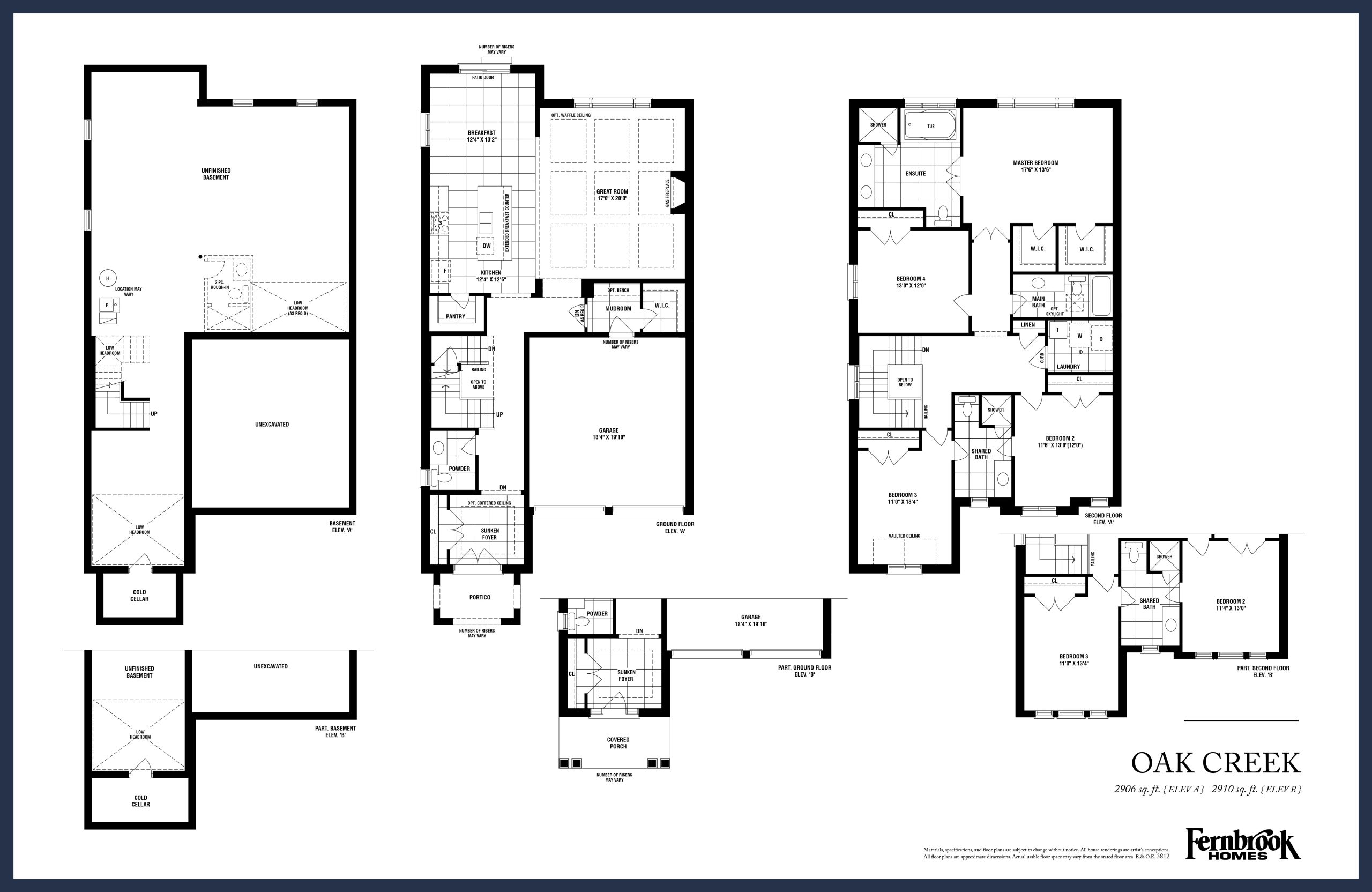 Oak Creek floor plan