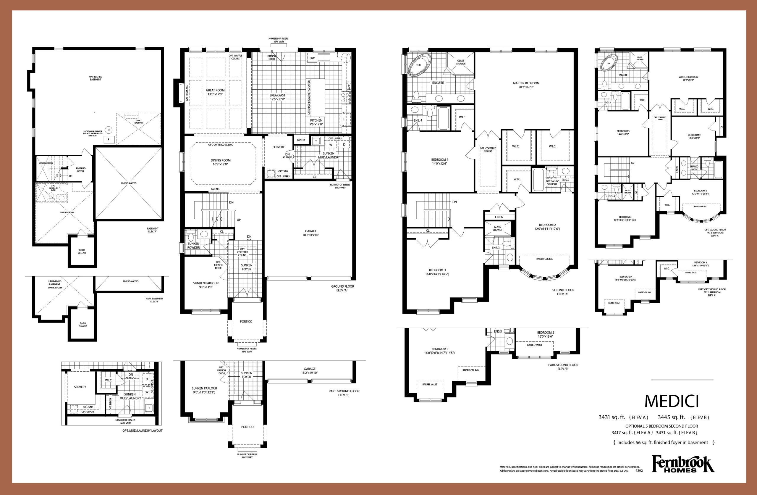 Medici floor plan