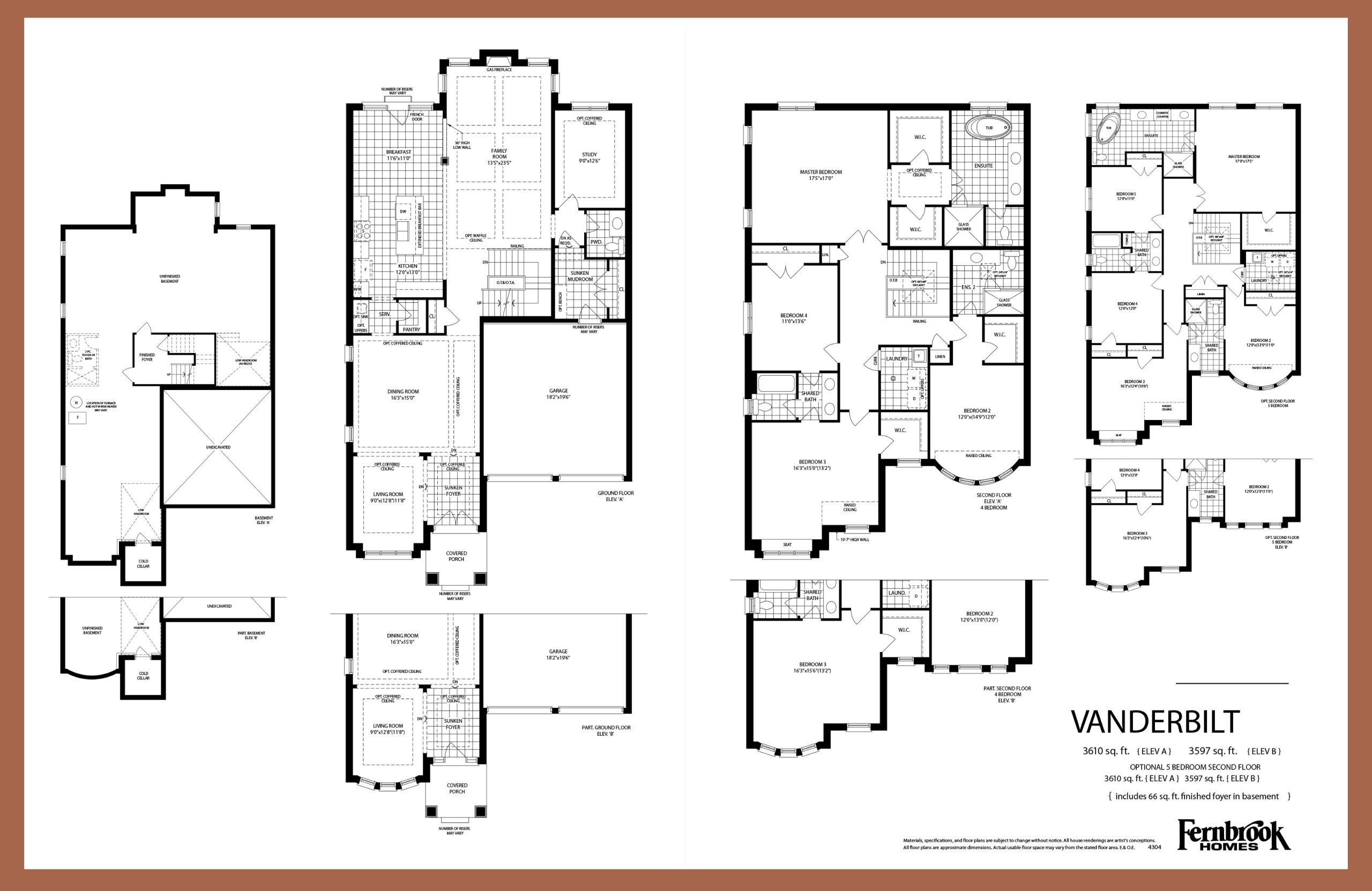 Vanderbilt floor plan