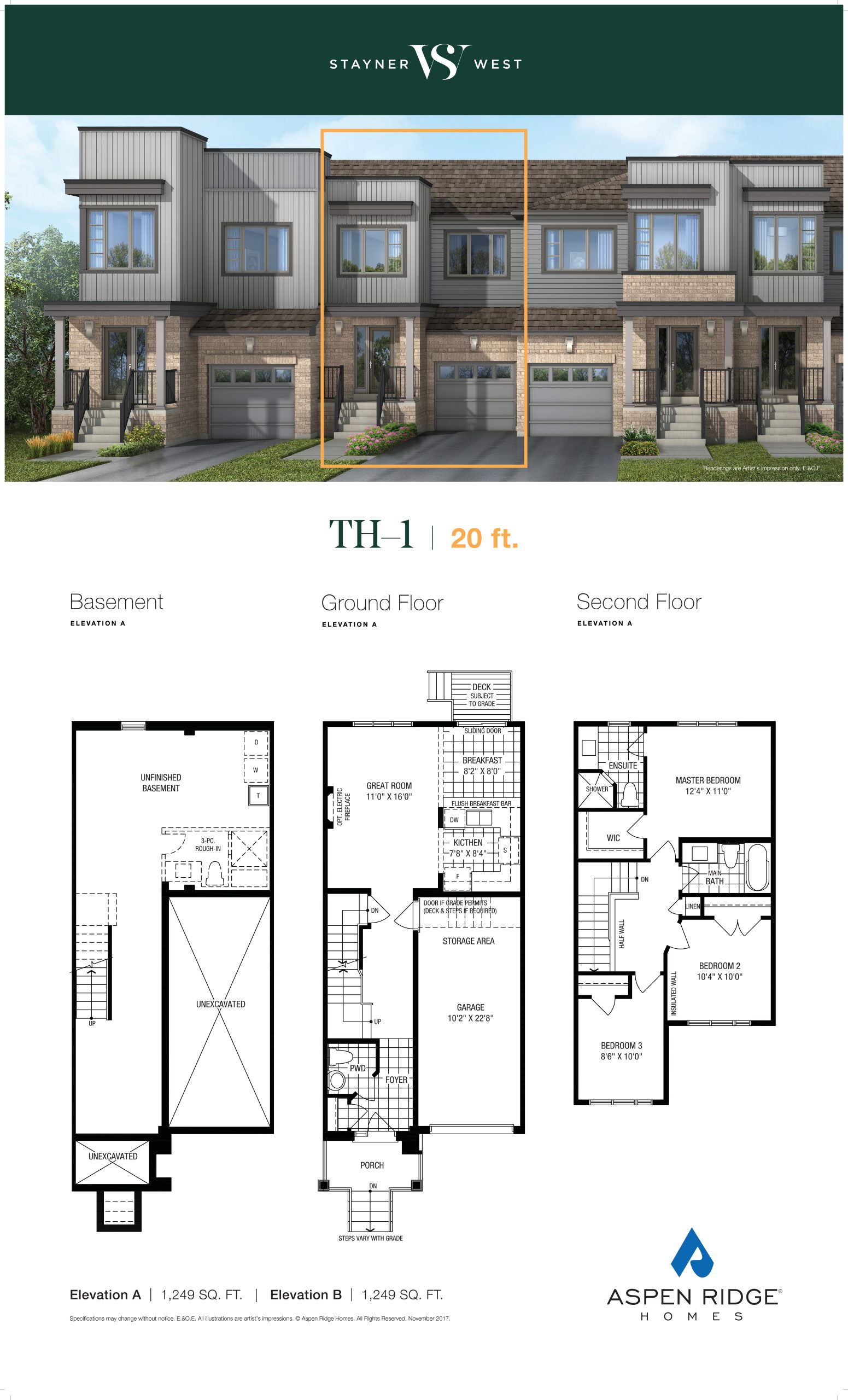 TH-1 floor plan