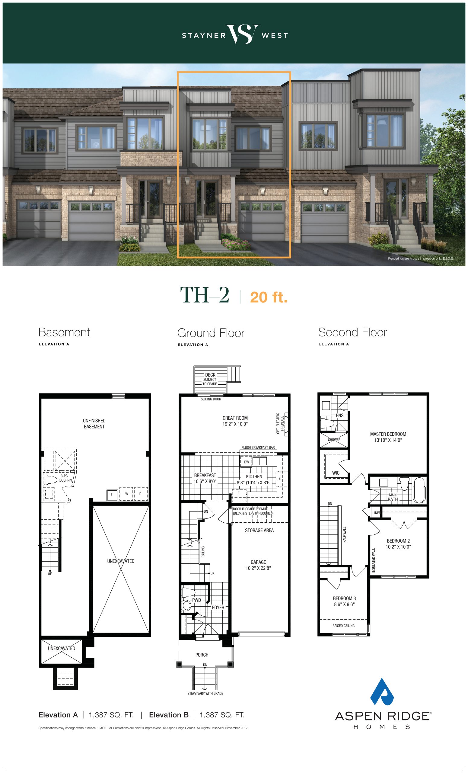 TH-2 floor plan