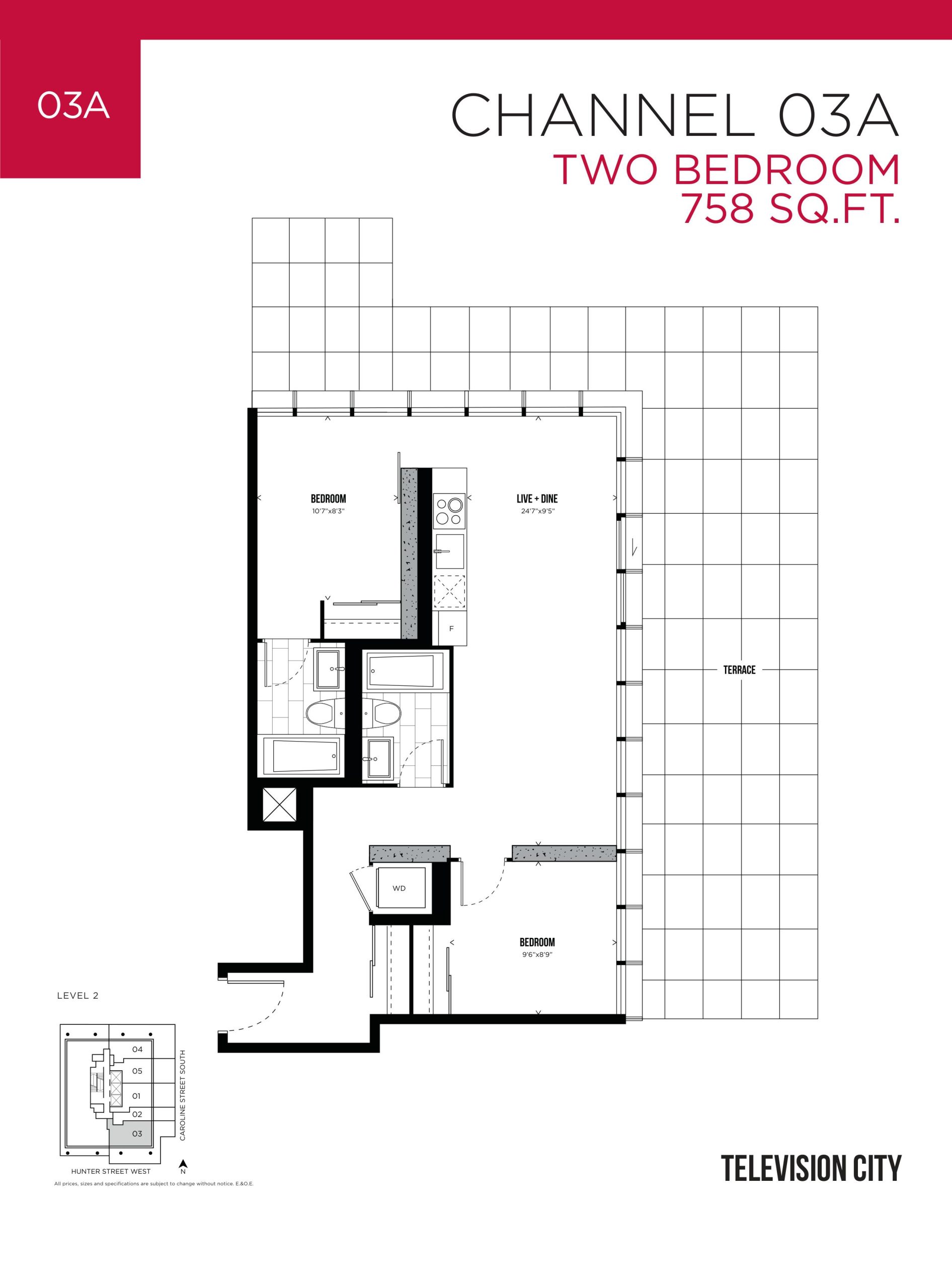Channel 03A floor plan