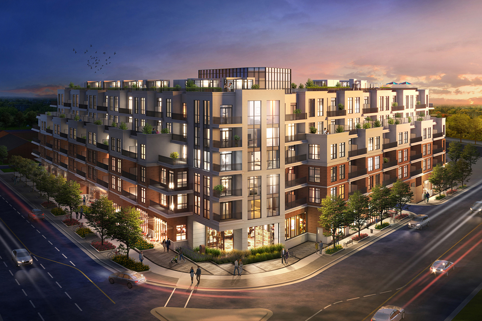 The Residences at Bronte Lakeside in Oakville — rendering 5