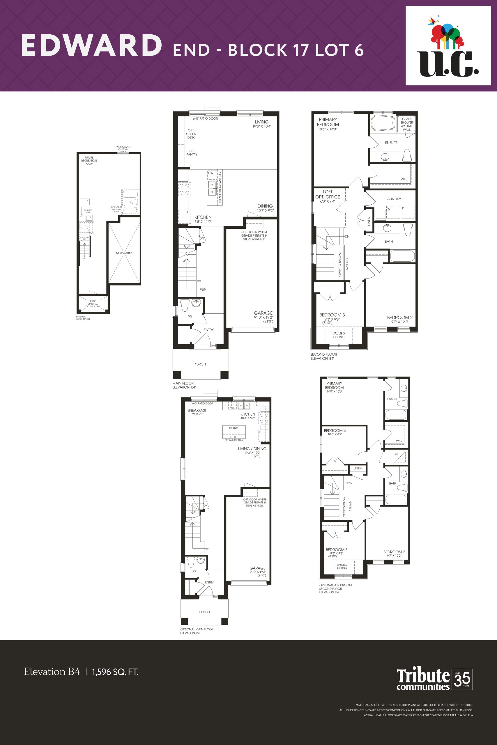 Edward End floor plan