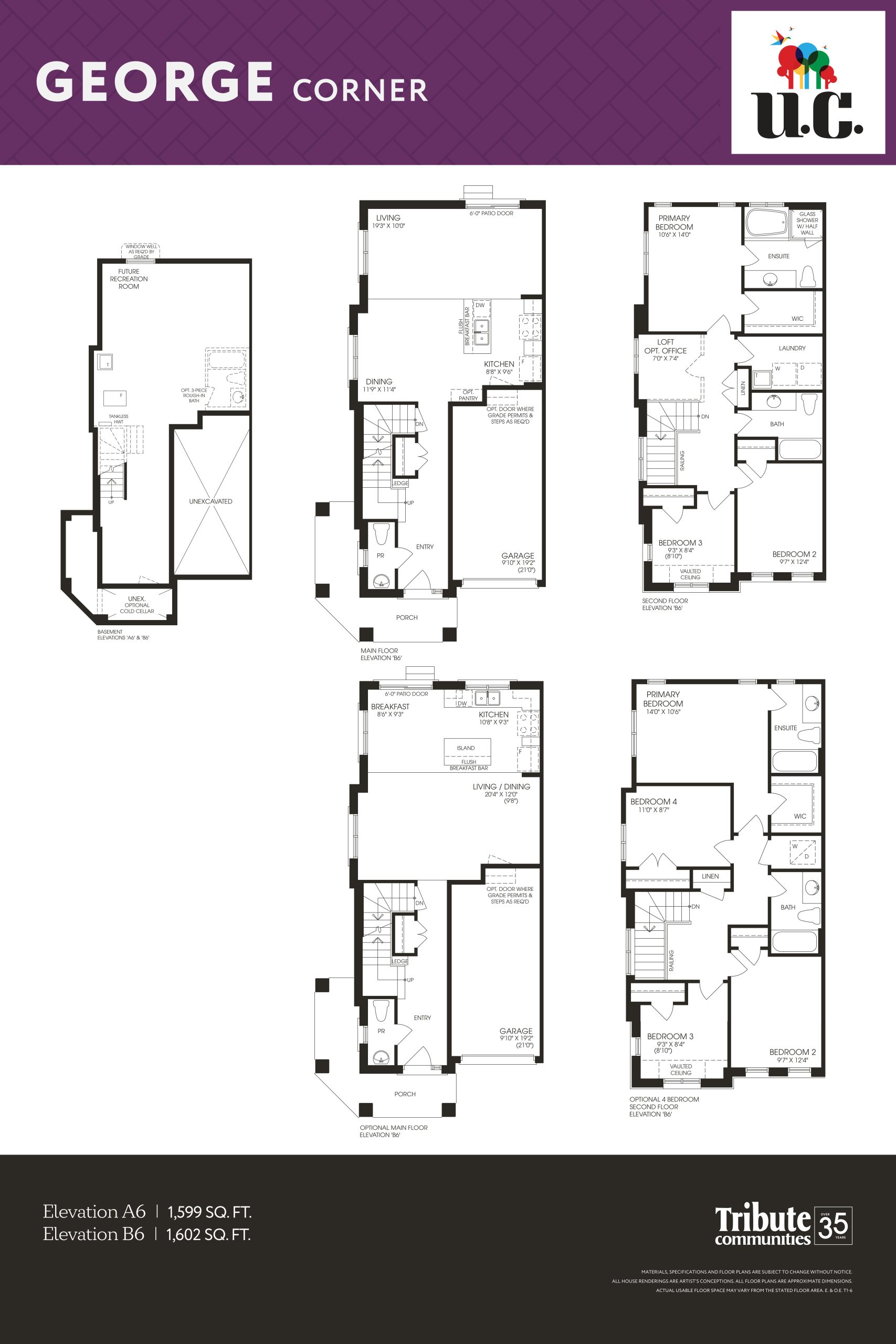 George Corner floor plan
