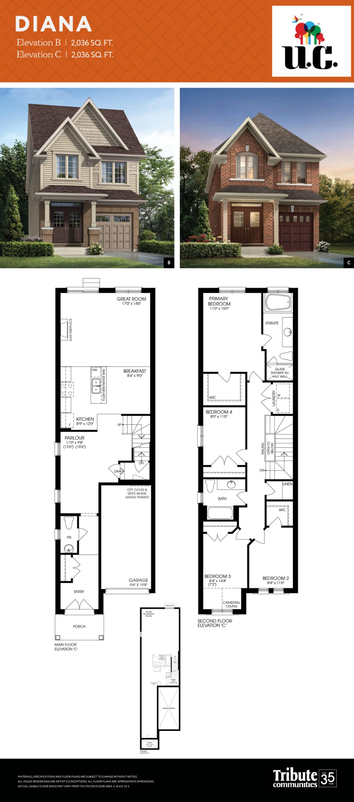 Diana floor plan