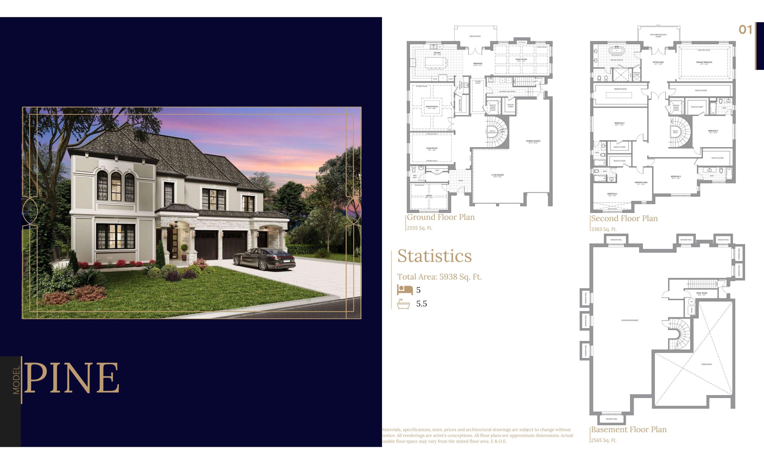 Pine floor plan