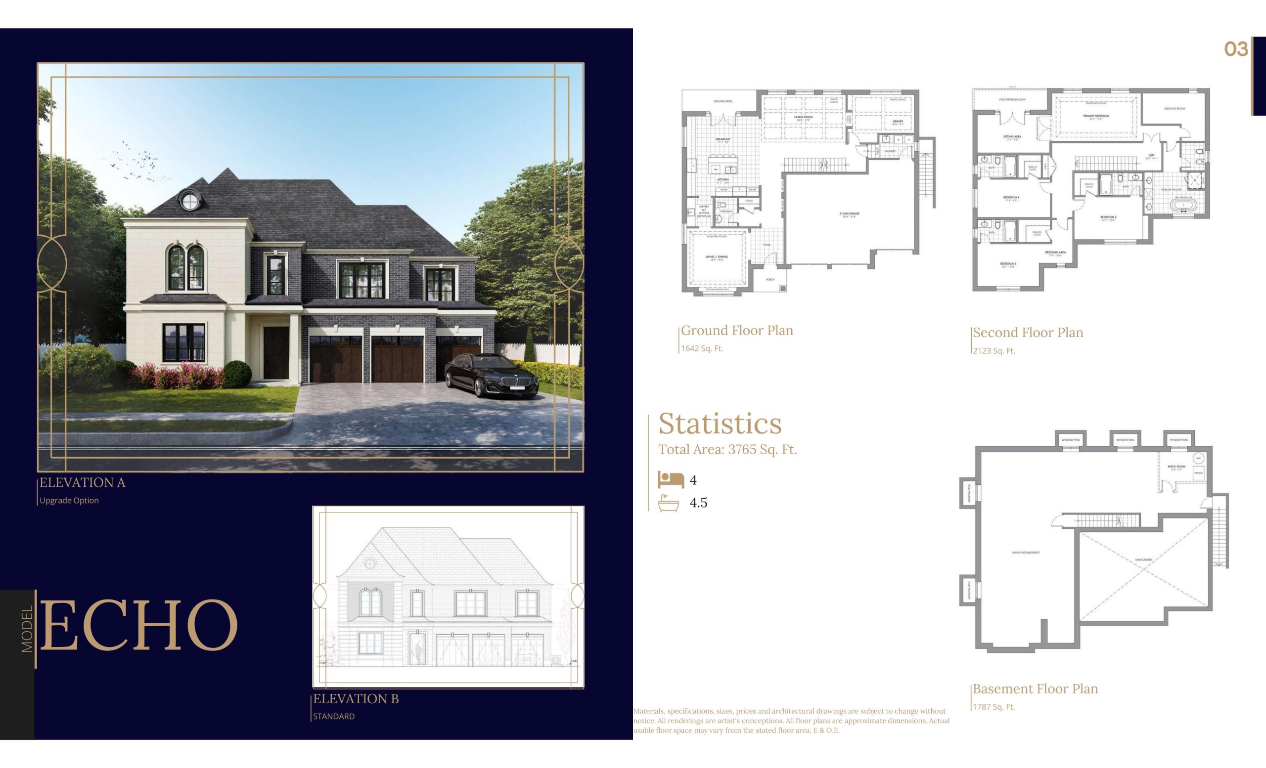 Echo floor plan