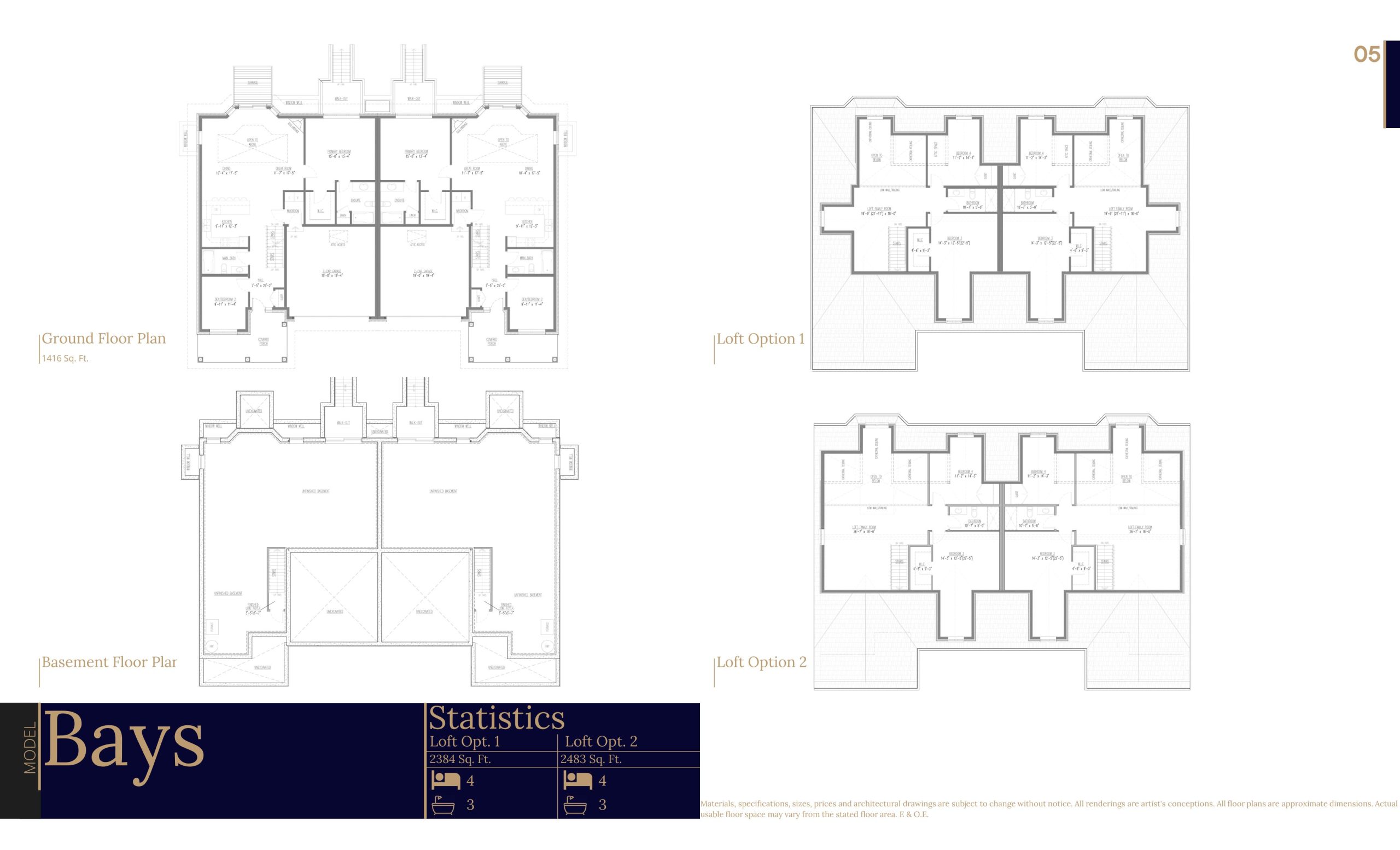 Bays floor plan