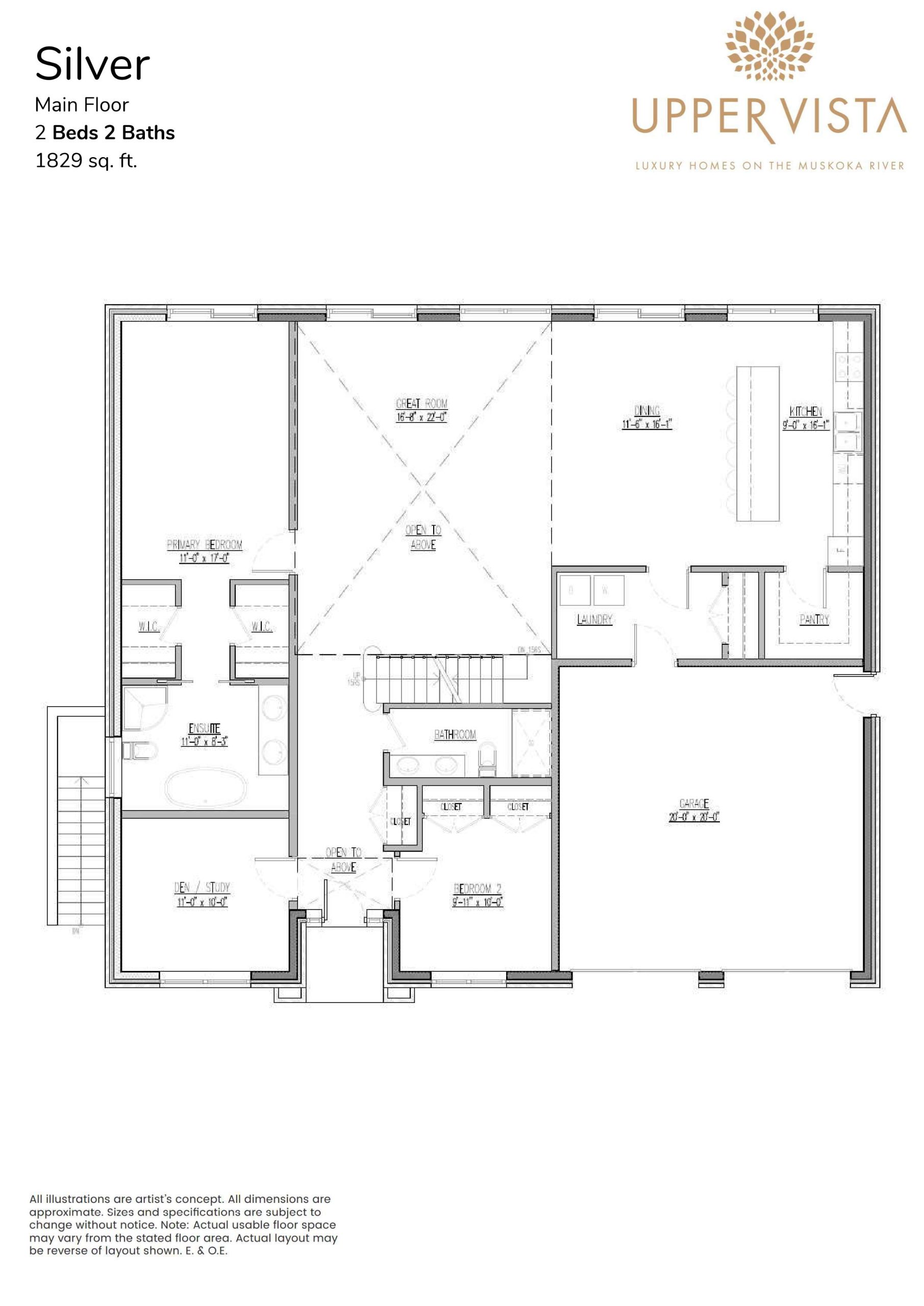 Silver floor plan