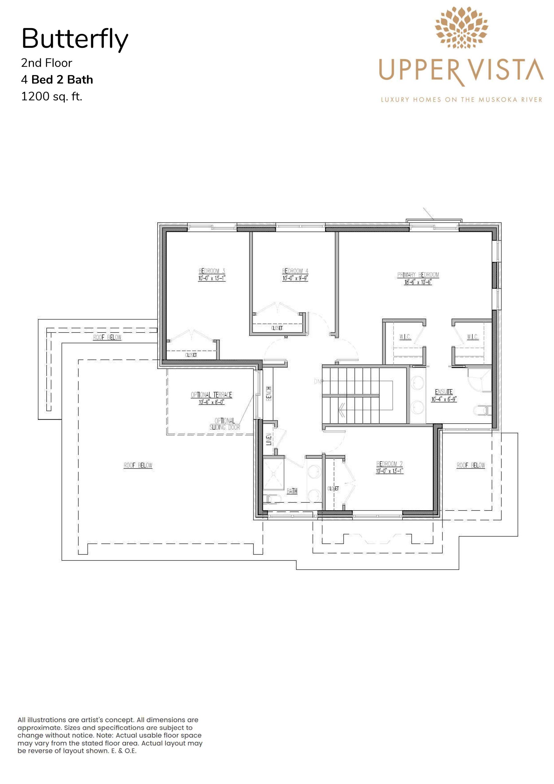 Butterfly (2/2) floor plan