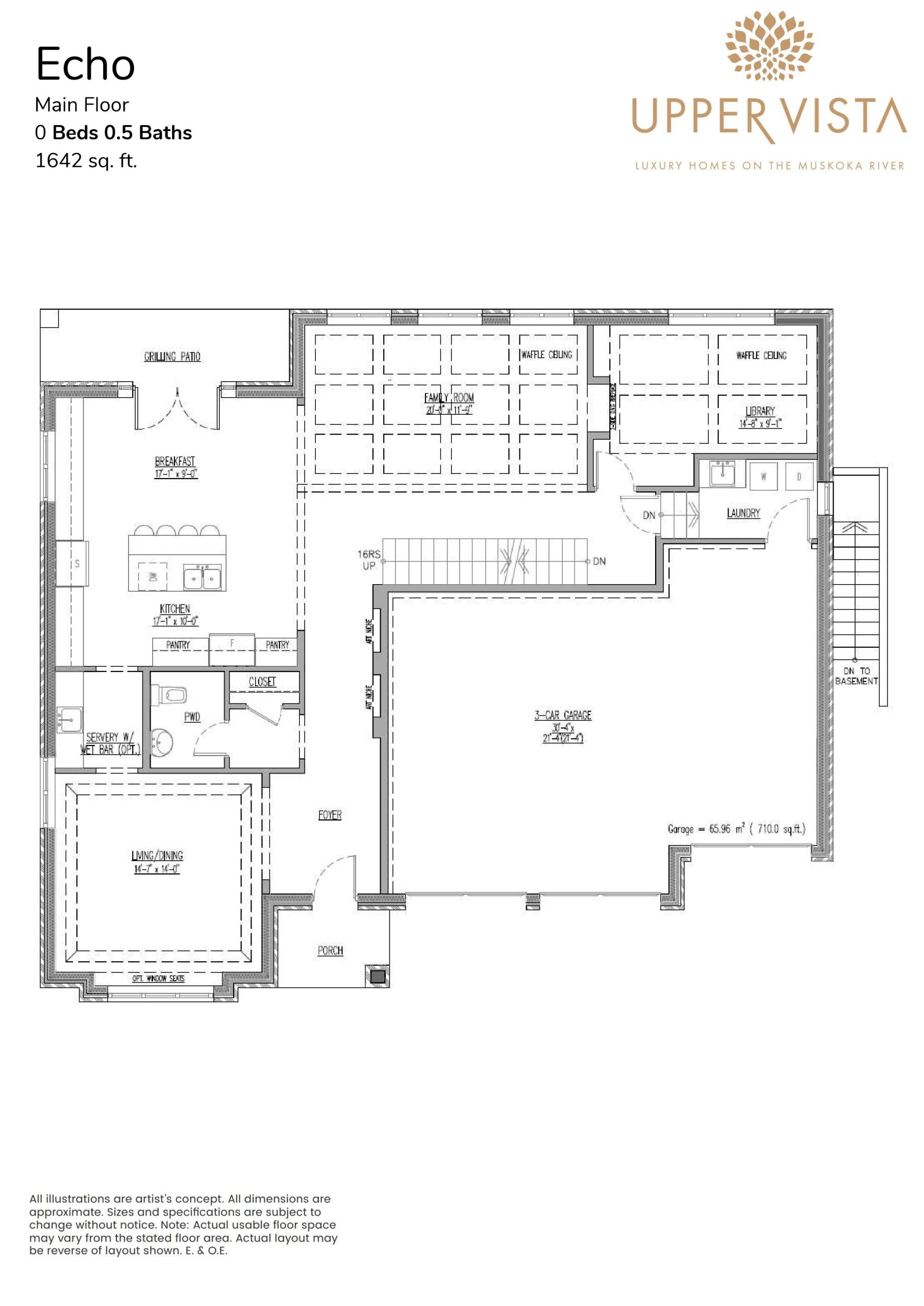 Echo (1/3) floor plan